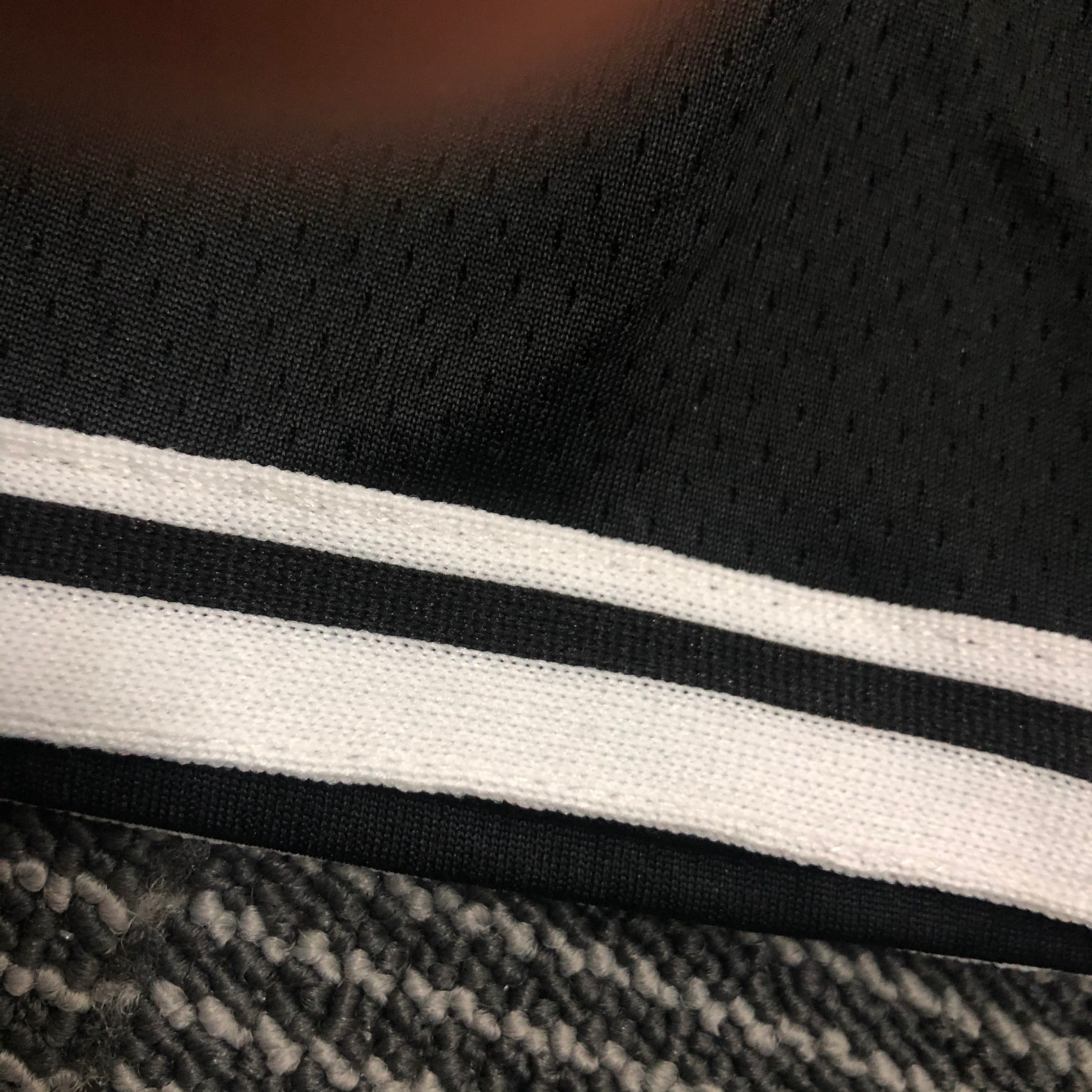 NBA Men 75th Anniversary Brooklyn Nets Black Pant High Quality Name and Number Print - leoleo123123