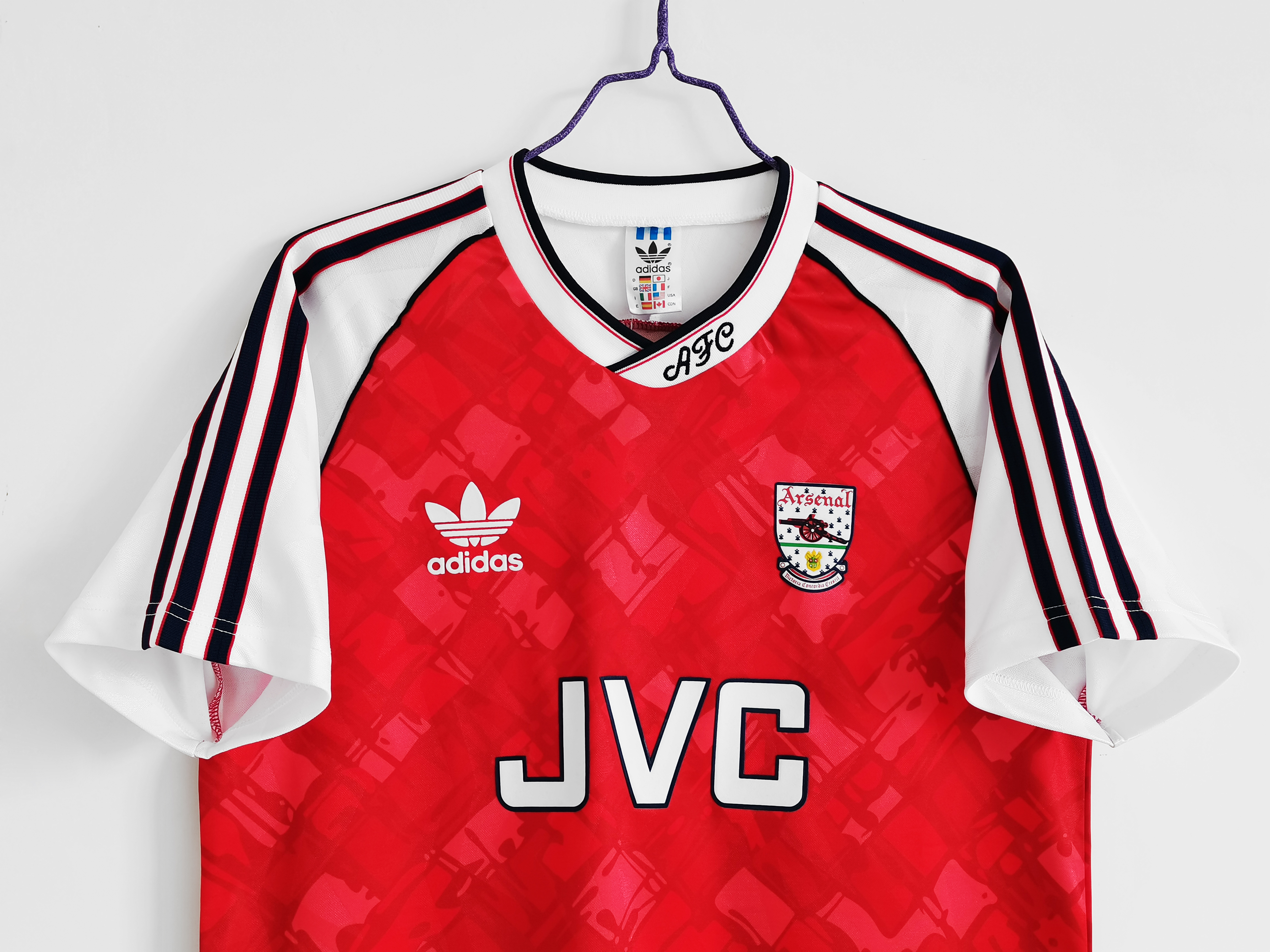 91-92 Arsenal Home Retro Jersey - leoleo123123