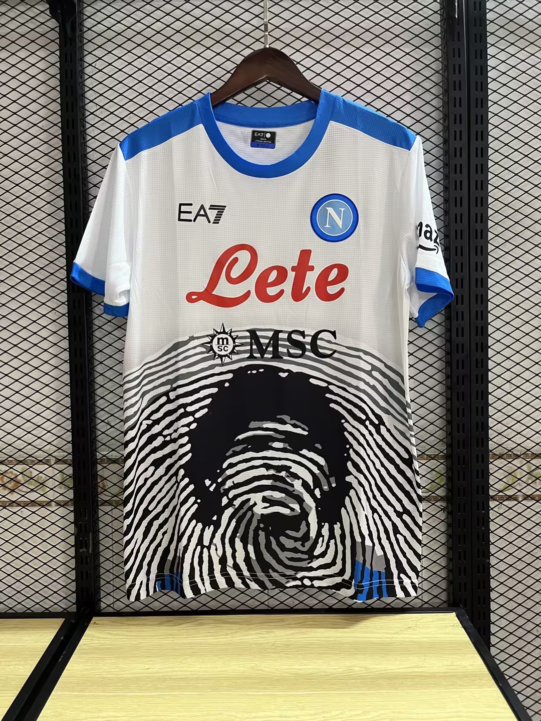Maradona Napoli White Jersey Fan Version Thai Quality - leoleo123123