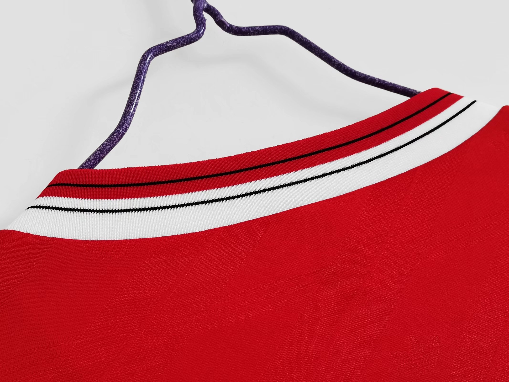 1986 Man United Home Long Sleeve Retro Jersey - leoleo123123