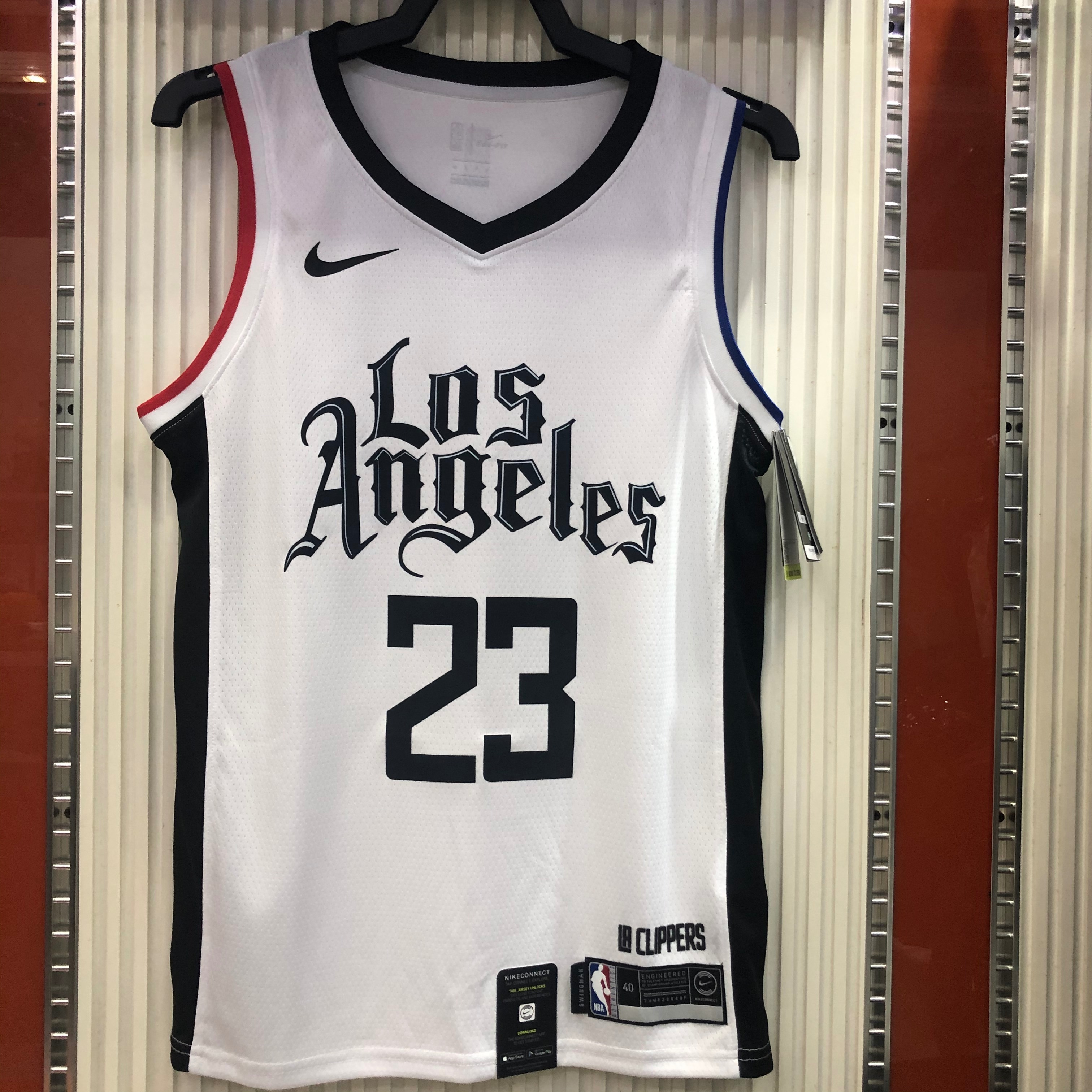 NBA Season 20-21 Men Los Angeles Clippers in Latin White City #23 WILLIAMS Jersey High Quality Name and Number Print - leoleo123123