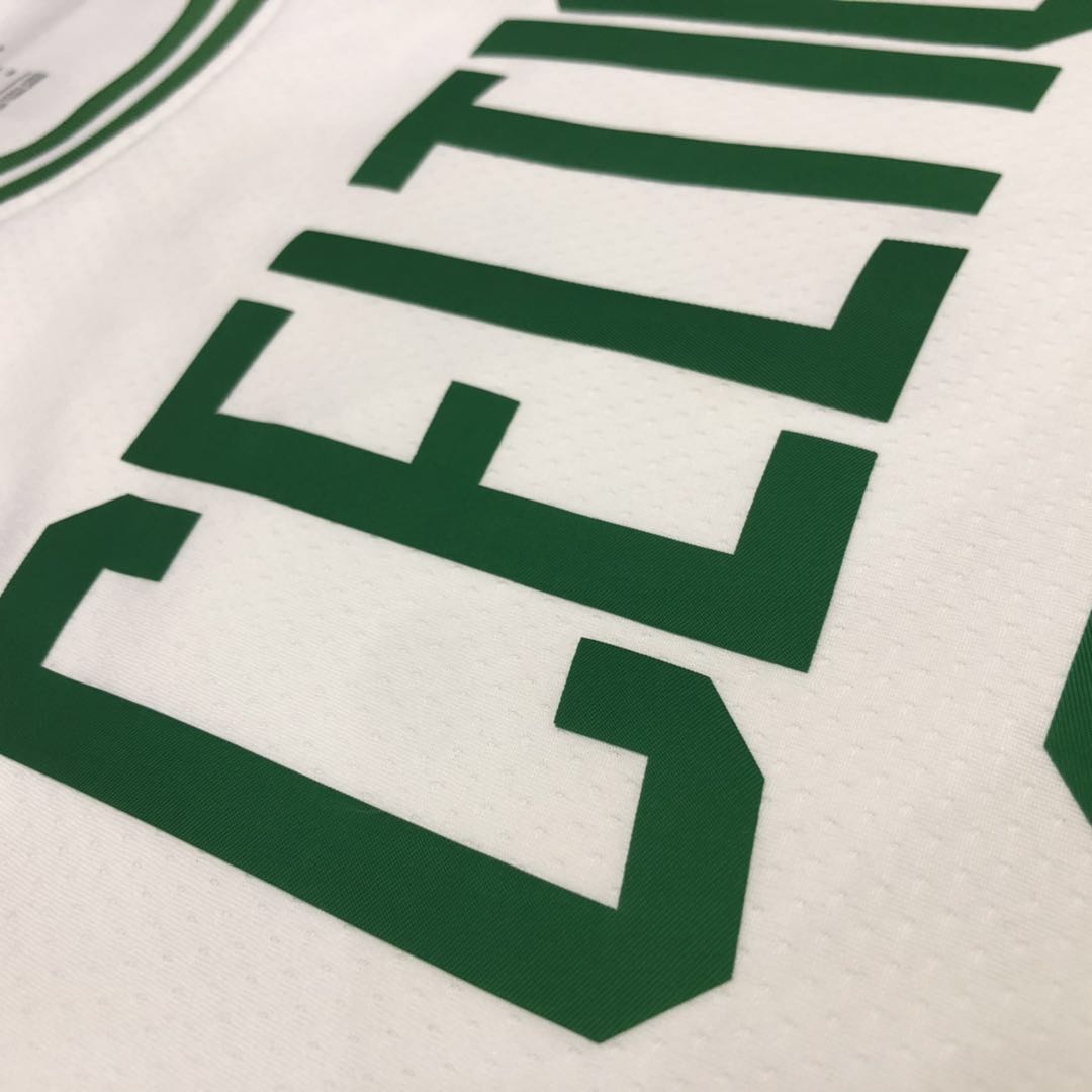 NBA Boston Celtics Retro White with Green Name #34 PIERCE Jersey High Quality Name and Number Print - leoleo123123