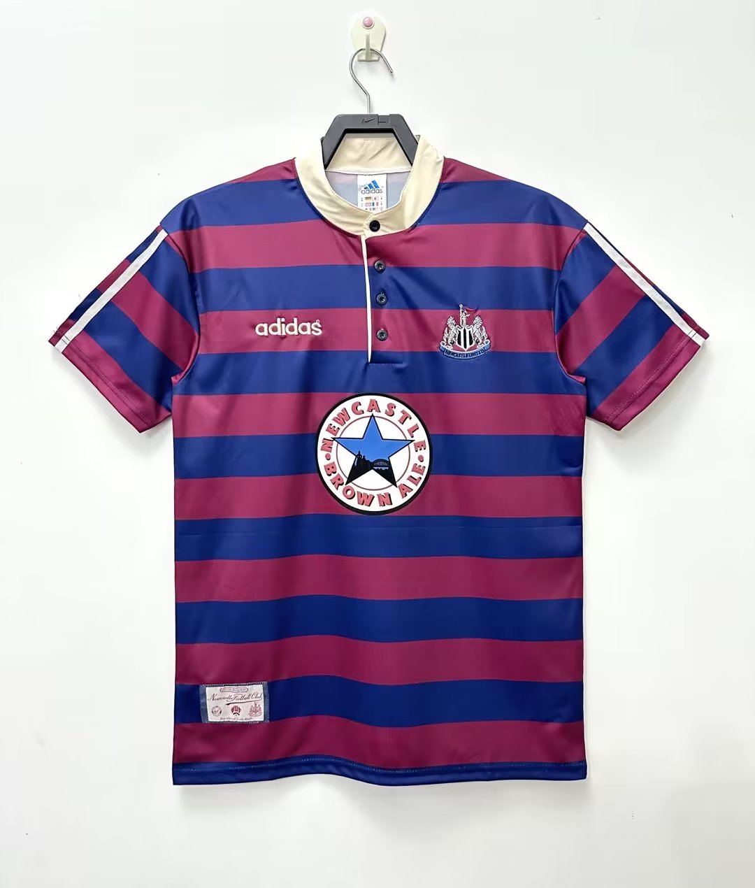 95-97 Newcastle Away Retro Jersey - leoleo123123