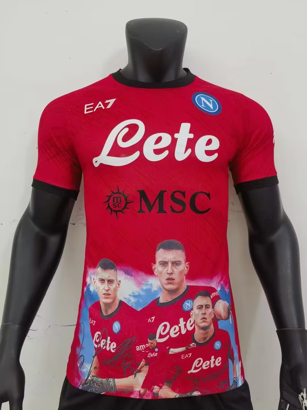 22/23 Napoli Special Jersey Red Player Version - leoleo123123