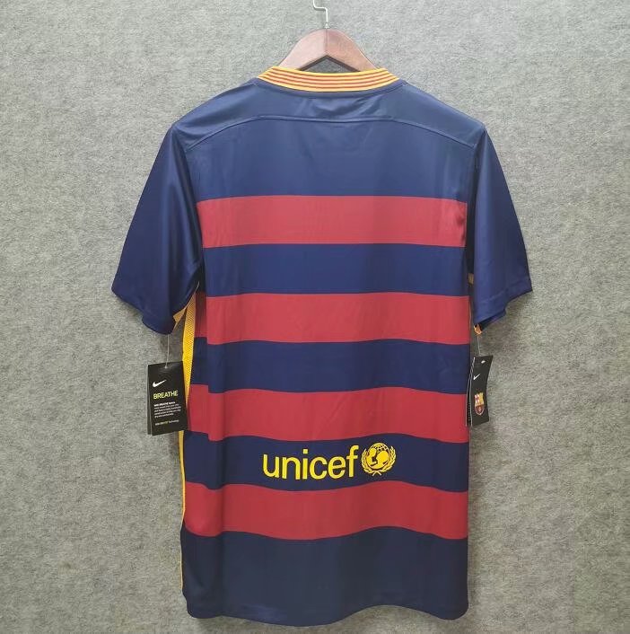 15-16 Barcelona Home Retro Jersey - leoleo123123