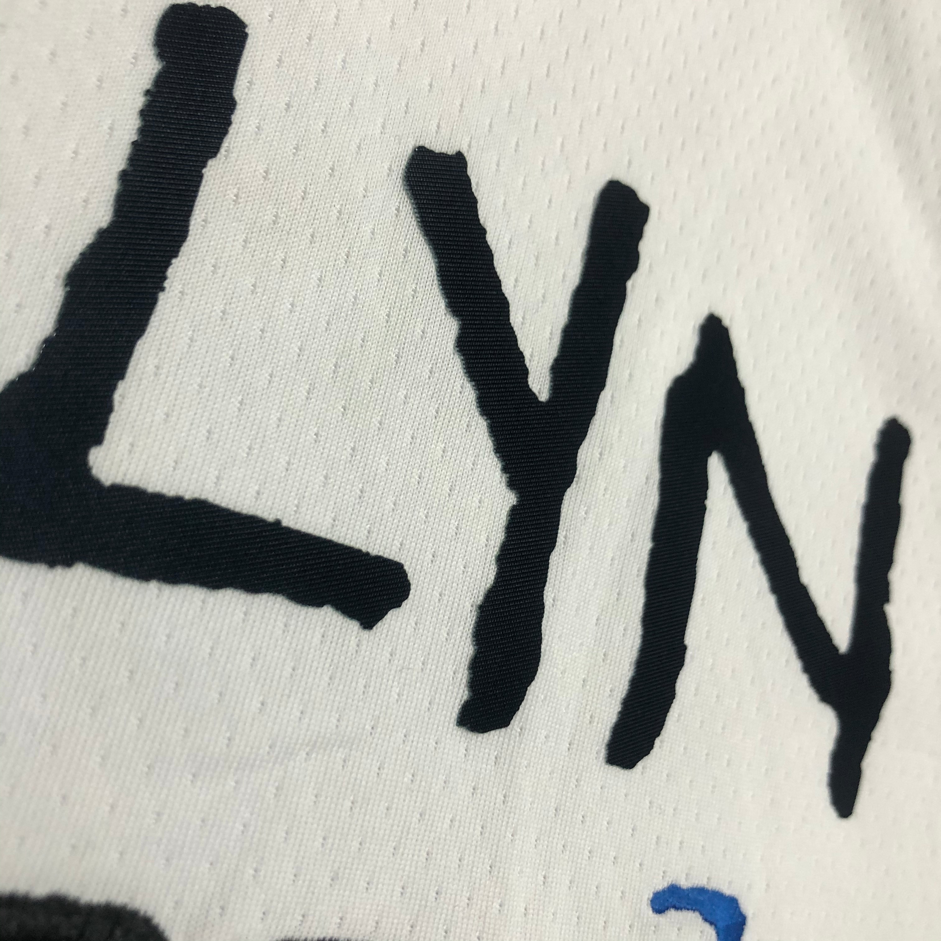 NBA Men Season 2021 Brooklyn Nets White City #2 GRIFFIN Jersey High Quality Name and Number Print - leoleo123123
