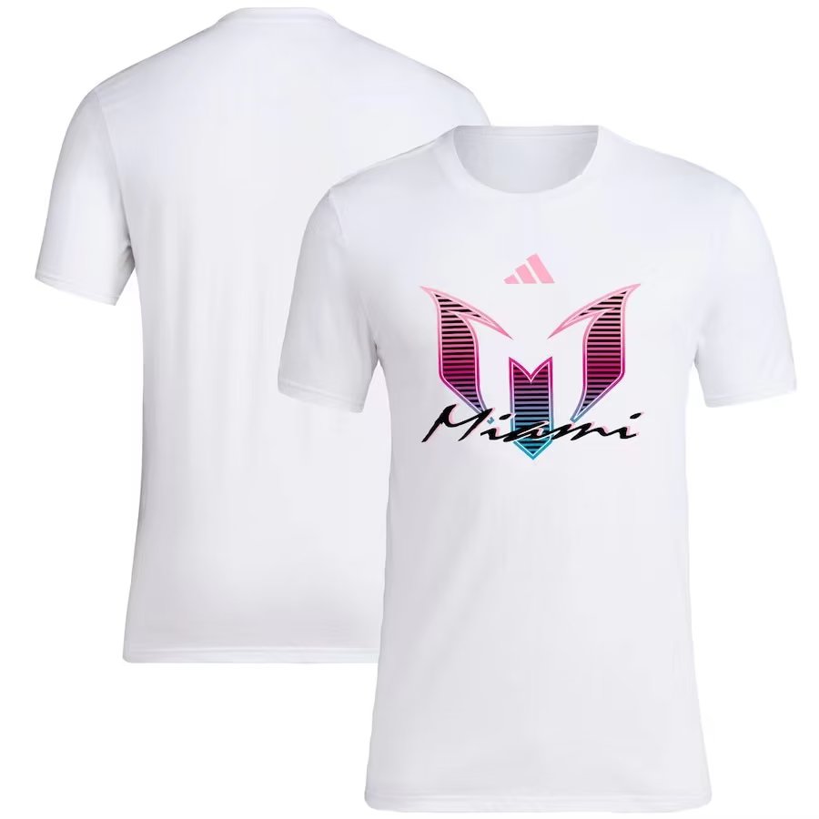 23-24 Miami T-shirt White Color - leoleo123123