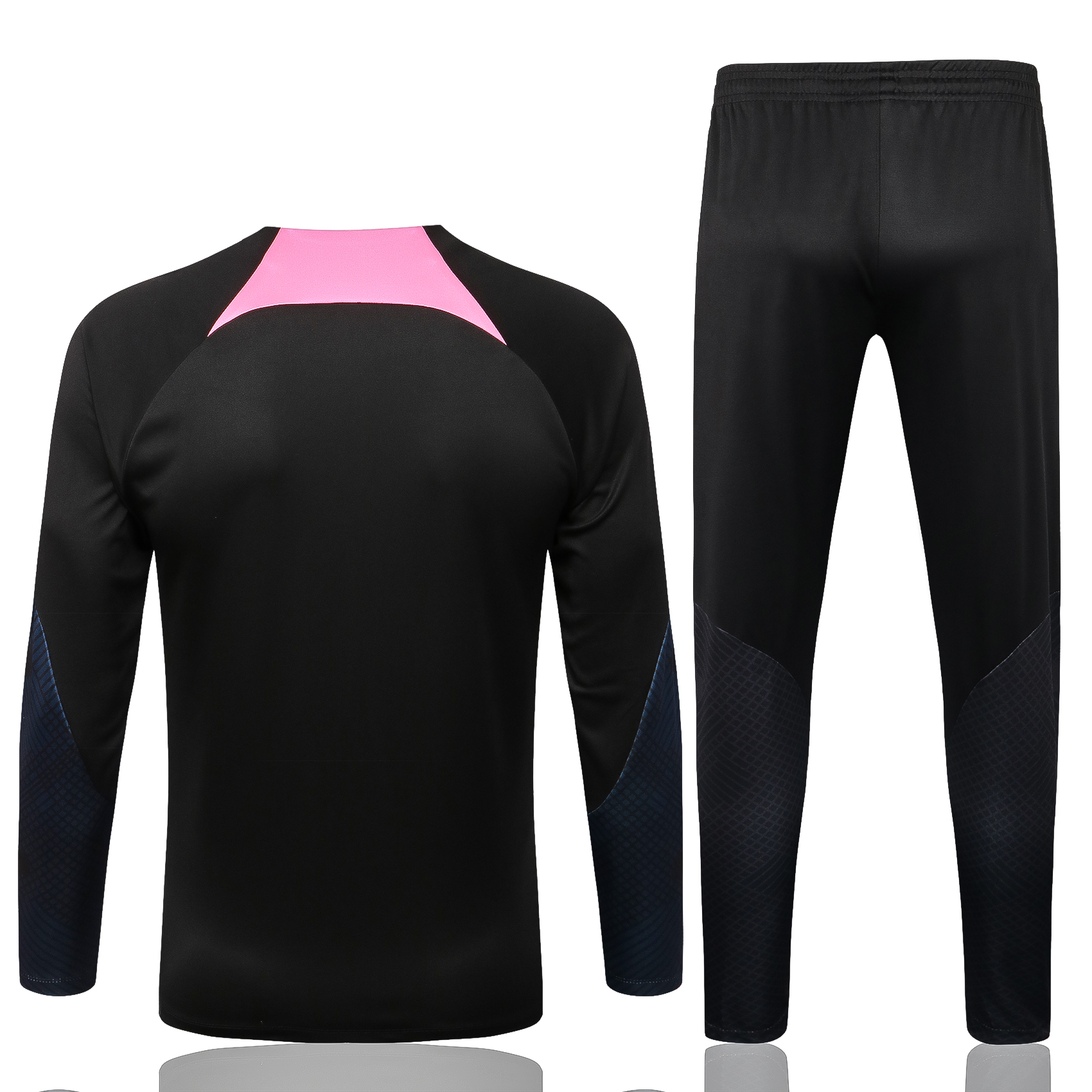 22/23 Liverpool Black with Pink Collar Sweater Tracksuit Thai Quality - leoleo123123