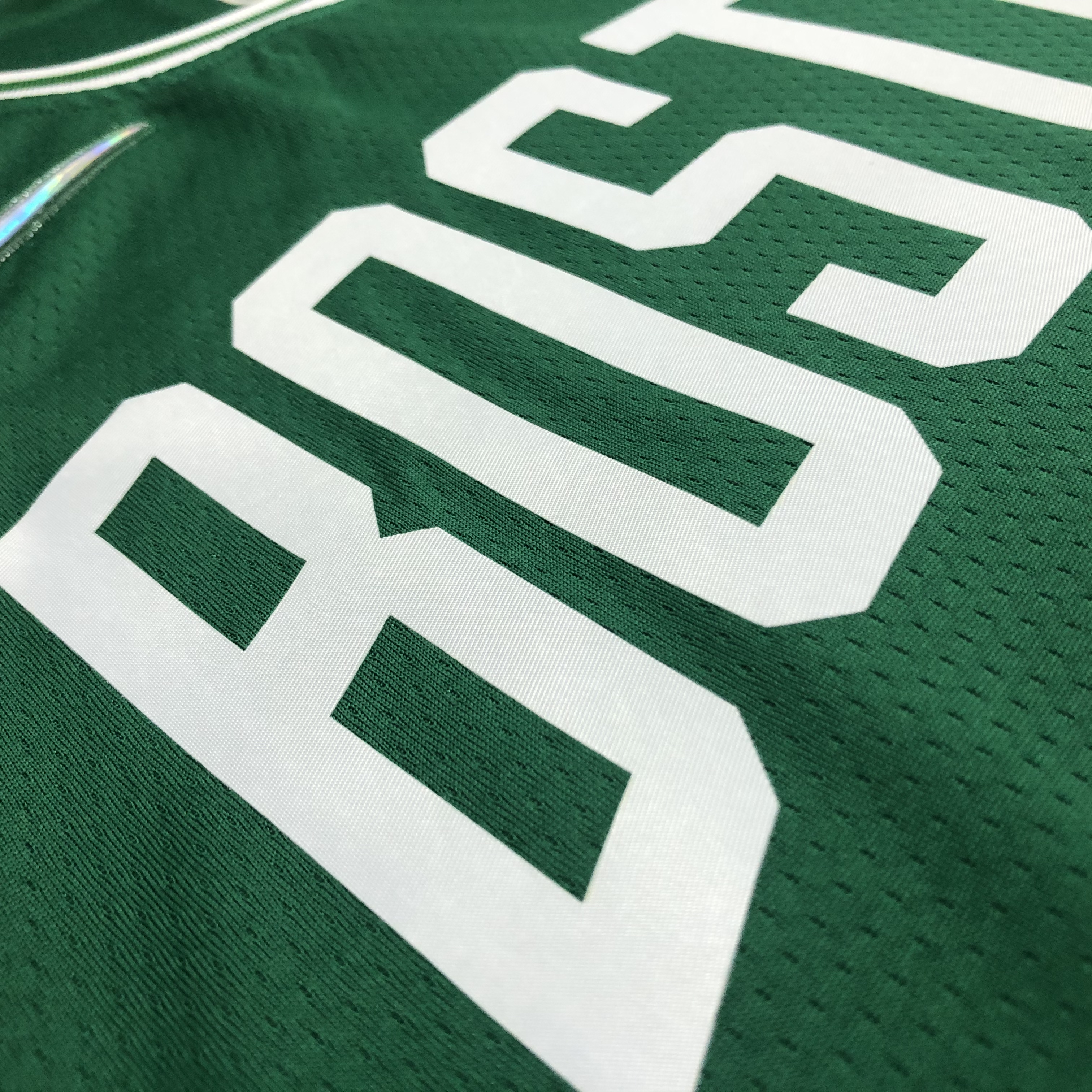 NBA 75th Anniversary Boston Celtics Green #0 TATUM Jersey High Quality Name and Number Print - leoleo123123