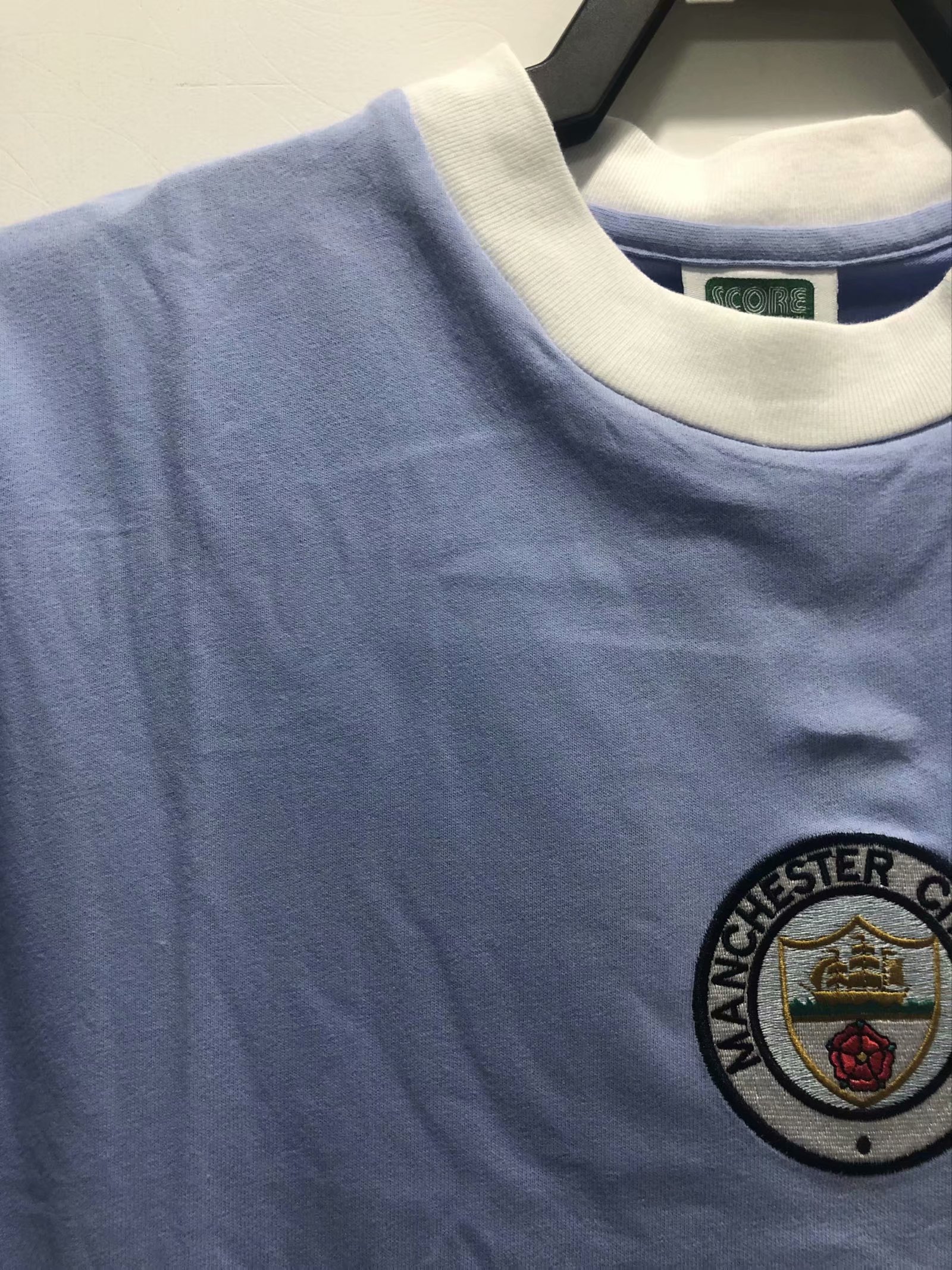 1972 Man City Home Retro Jersey - leoleo123123