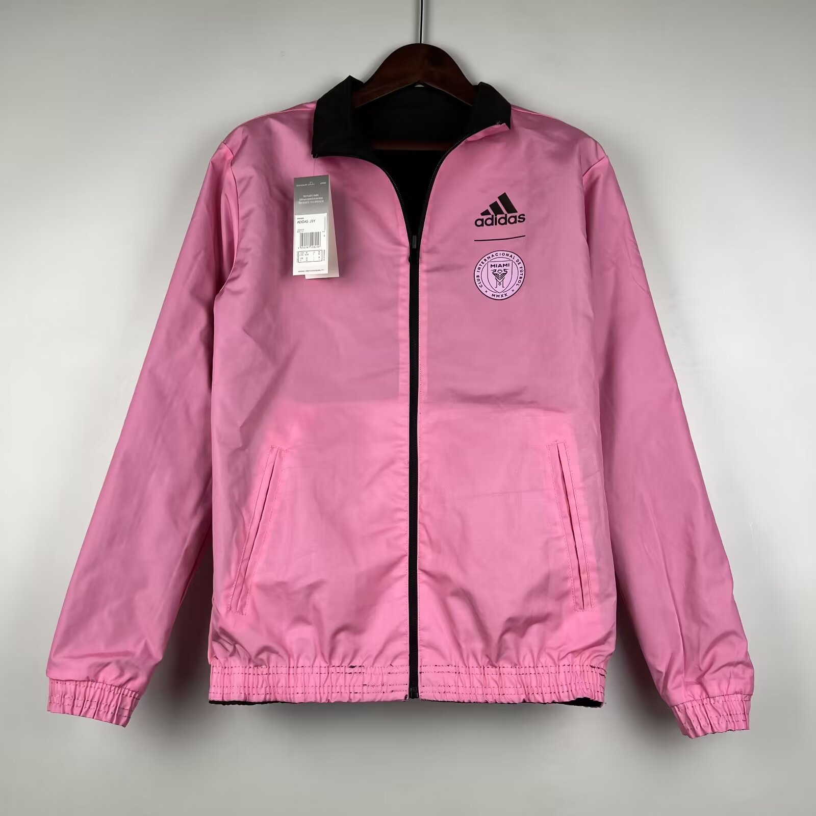23/24 Miami Windbreaker Jacket two-sided Jacket Thai Quality - leoleo123123