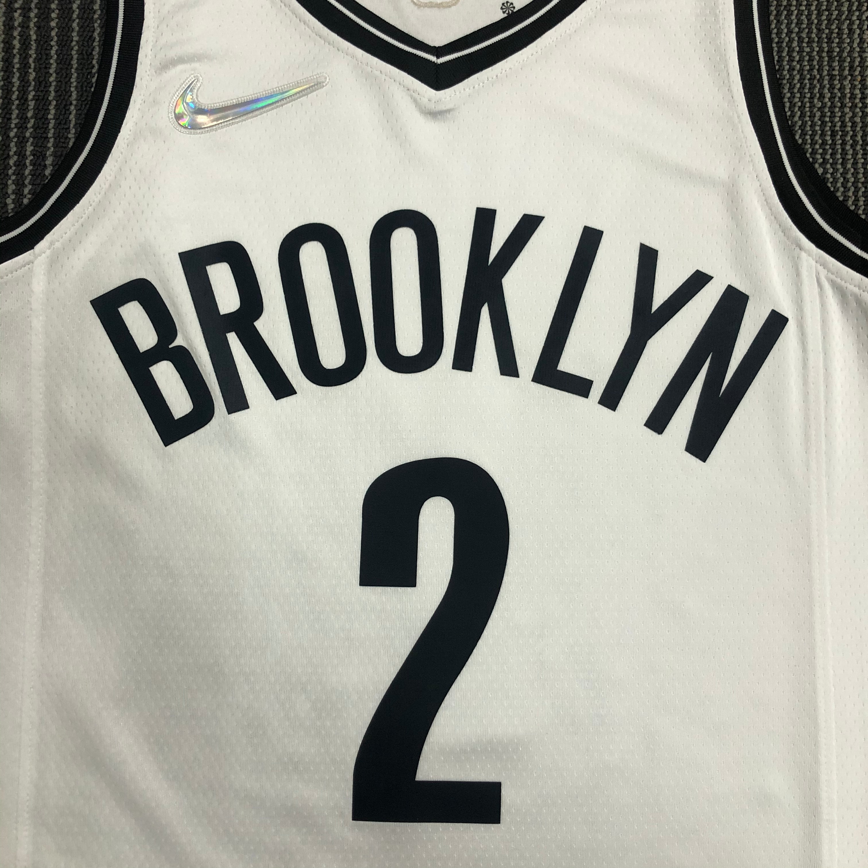 NBA Men 75th Anniversary Brooklyn Nets White #2 GRIFFIN Jersey High Quality Name and Number Print - leoleo123123