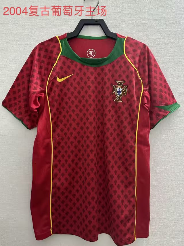 2004 Portugal Home Retro Jersey - leoleo123123