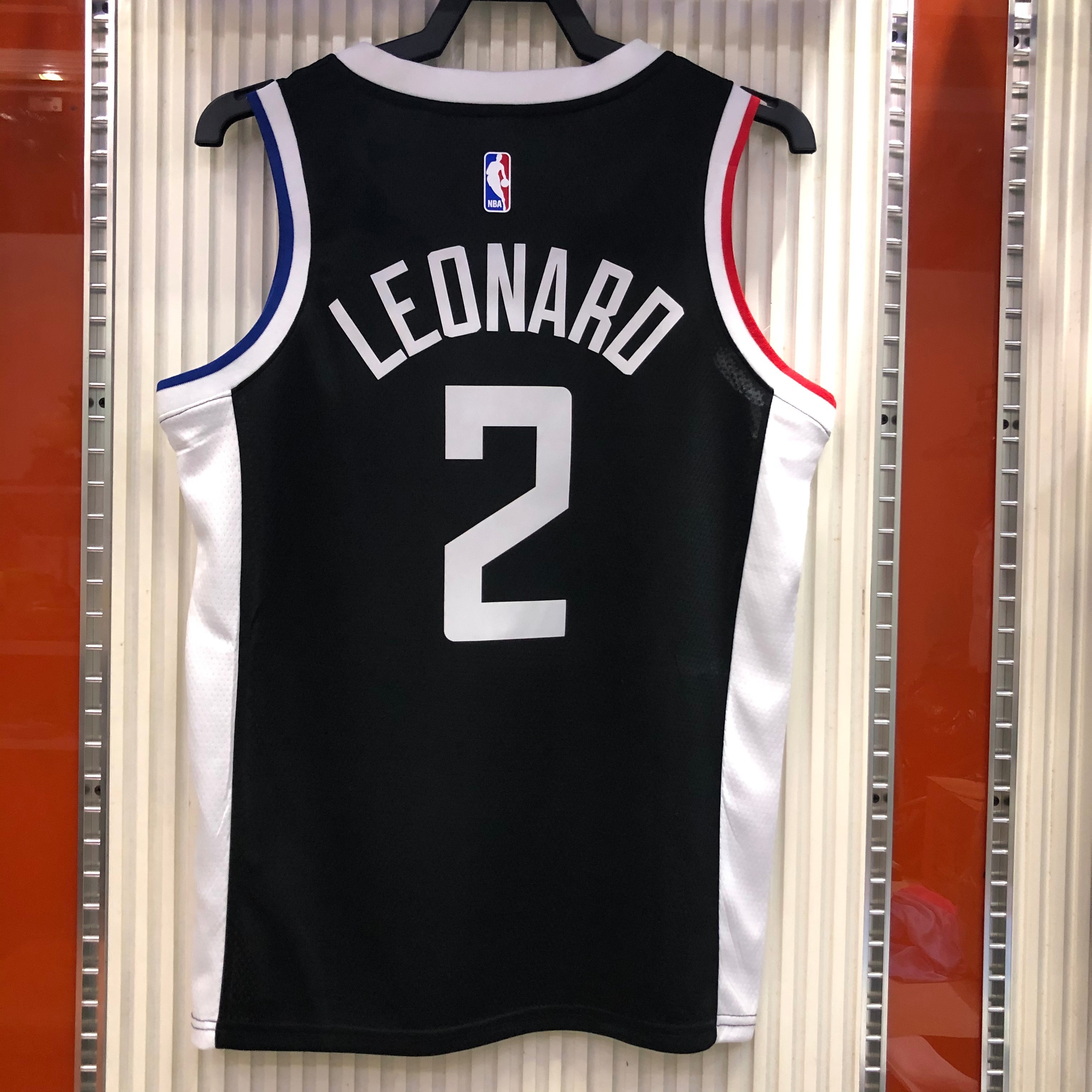 NBA Season 20-21 Men Los Angeles Clippers in Latin Black City #2 LEONARD Jersey High Quality Name and Number Print - leoleo123123