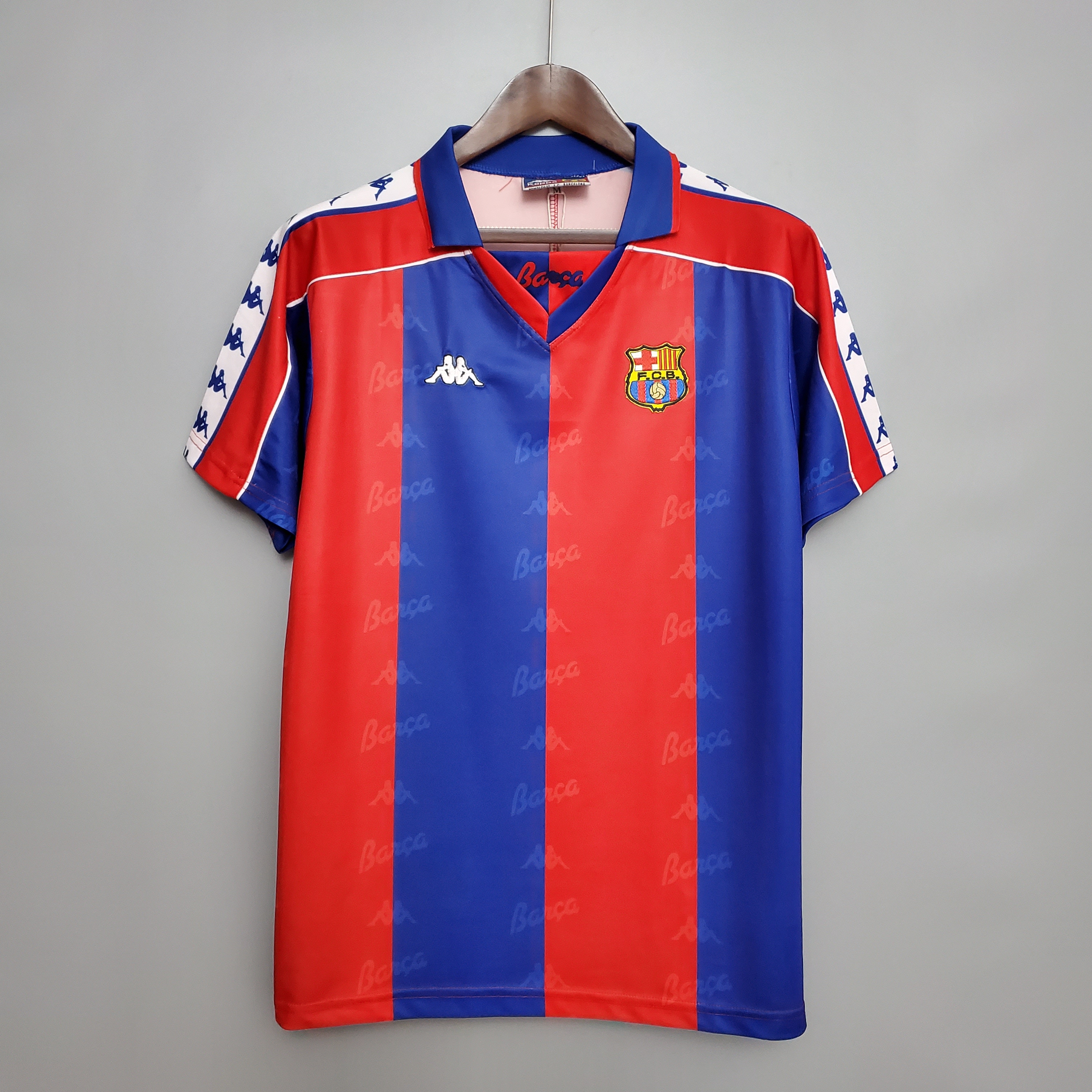 92-95 Barcelona Home Retro Jersey - leoleo123123