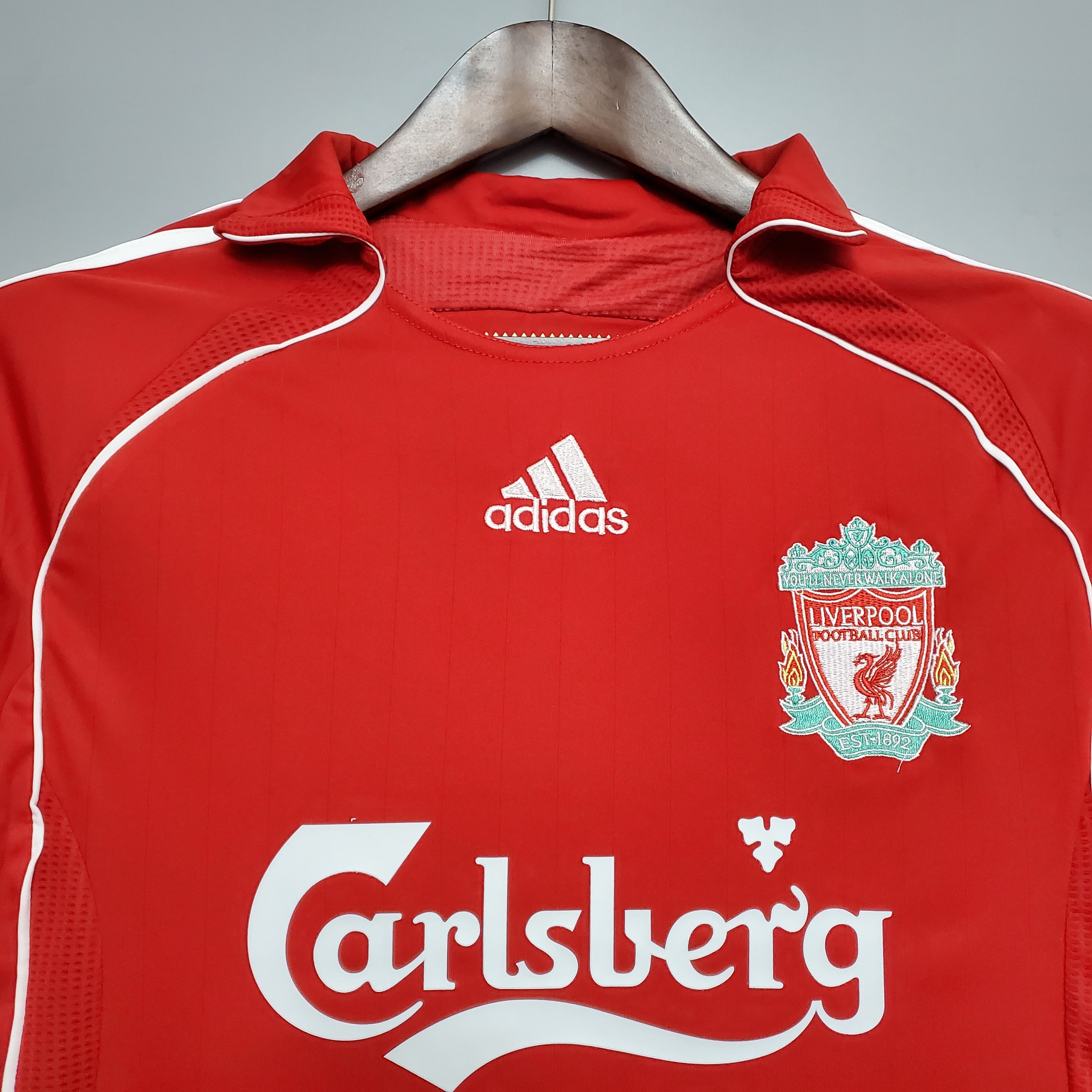 06/07 Liverpool Home Retro Jersey - leoleo123123
