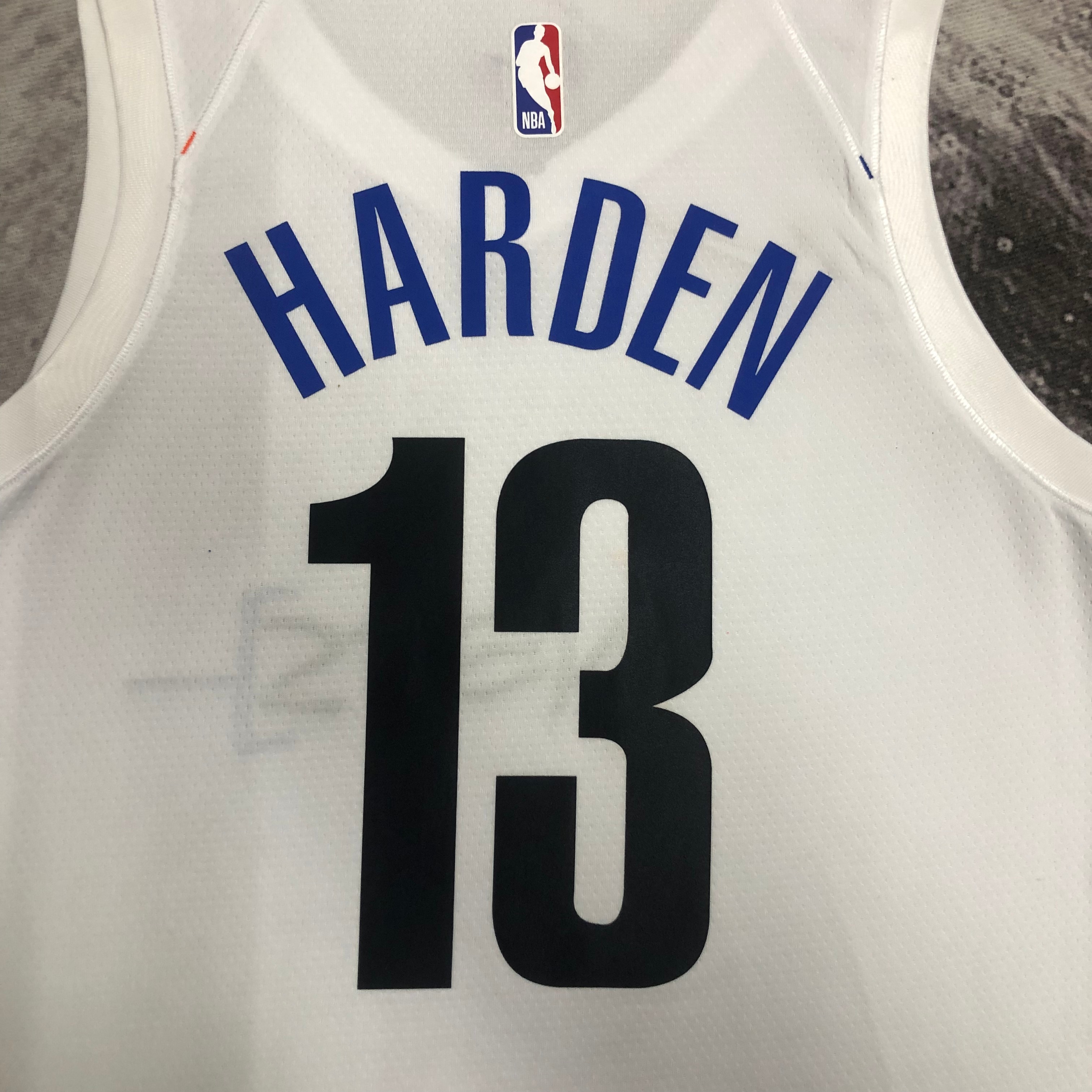 NBA Men 2023 Brooklyn Nets City Version White #13 HARDEN Jersey High Quality Name and Number Print - leoleo123123