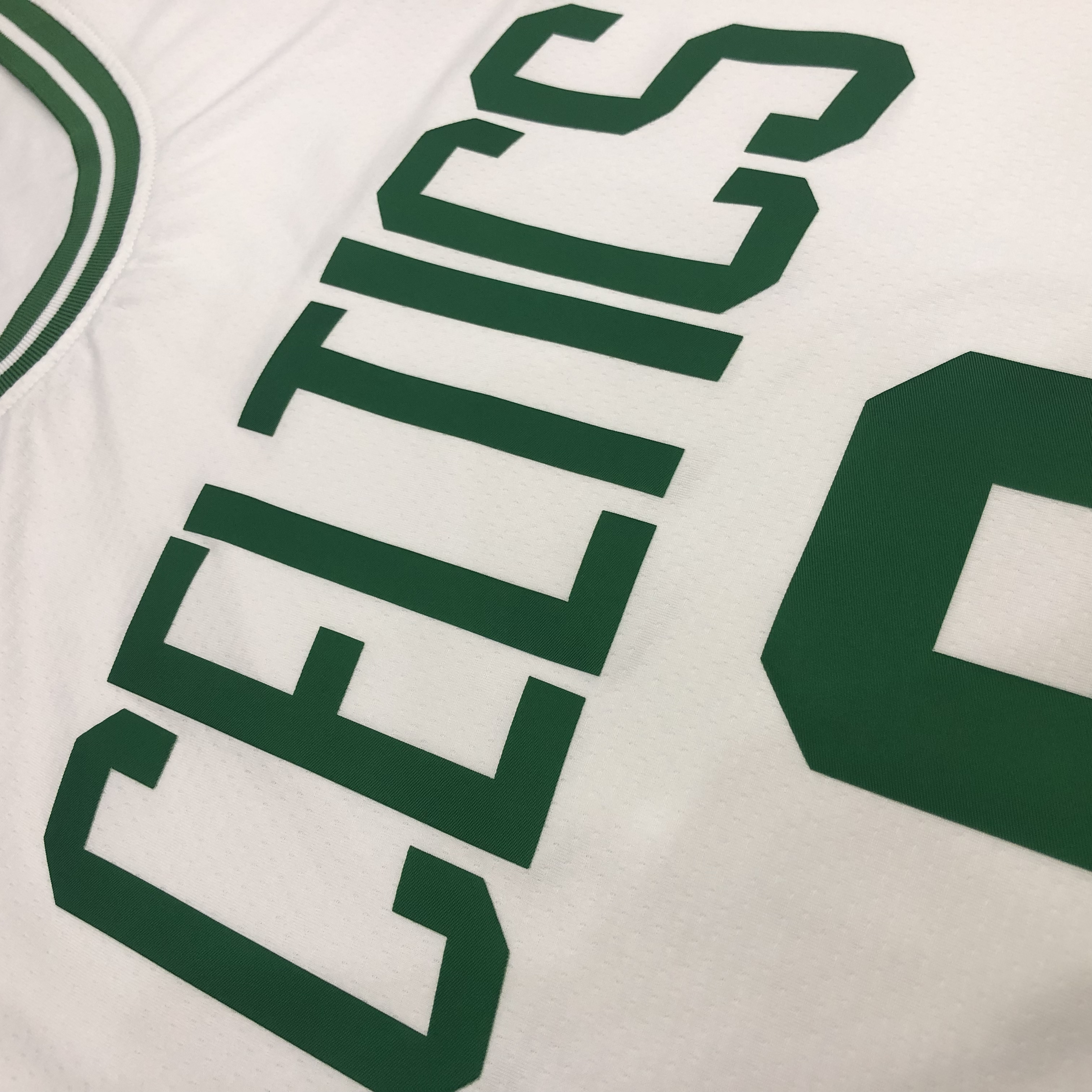 NBA Boston Celtics Retro White with Green Name #9 RONDO Jersey High Quality Name and Number Print - leoleo123123