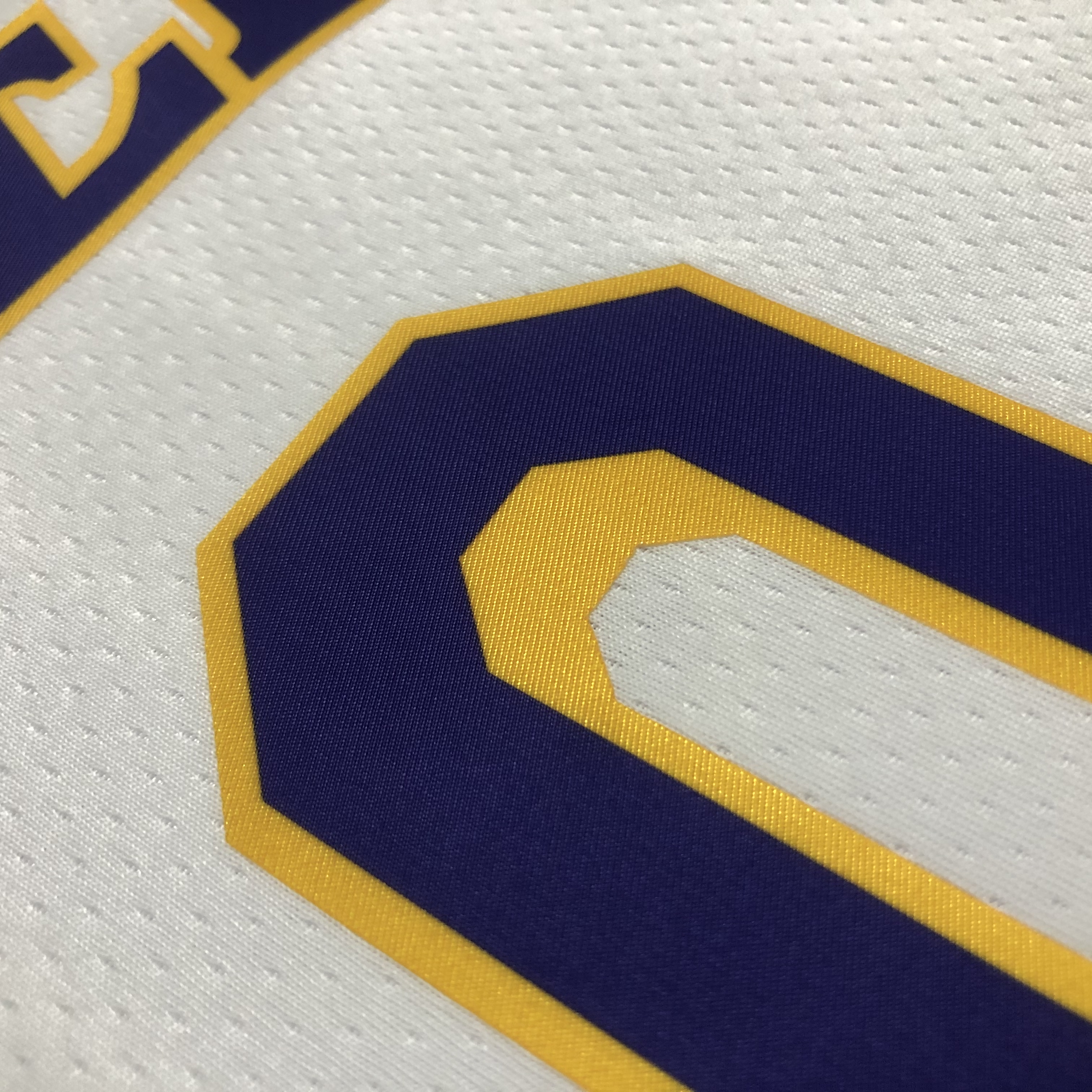 NBA 75th Anniversary Los Angeles Lakers White Round Neck #0 KUZMA Jersey High Quality Name and Number Print - leoleo123123