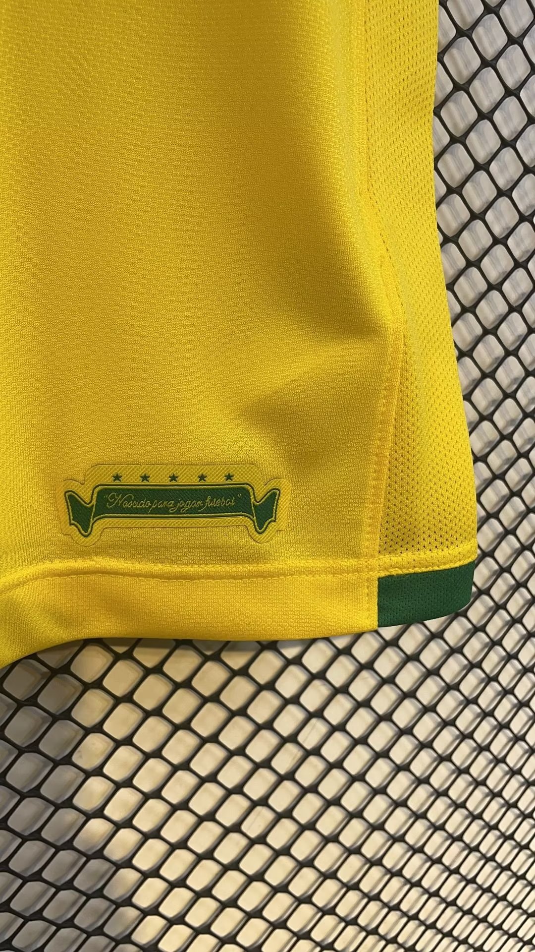 2006 Brazil Home Retro Jersey - leoleo123123
