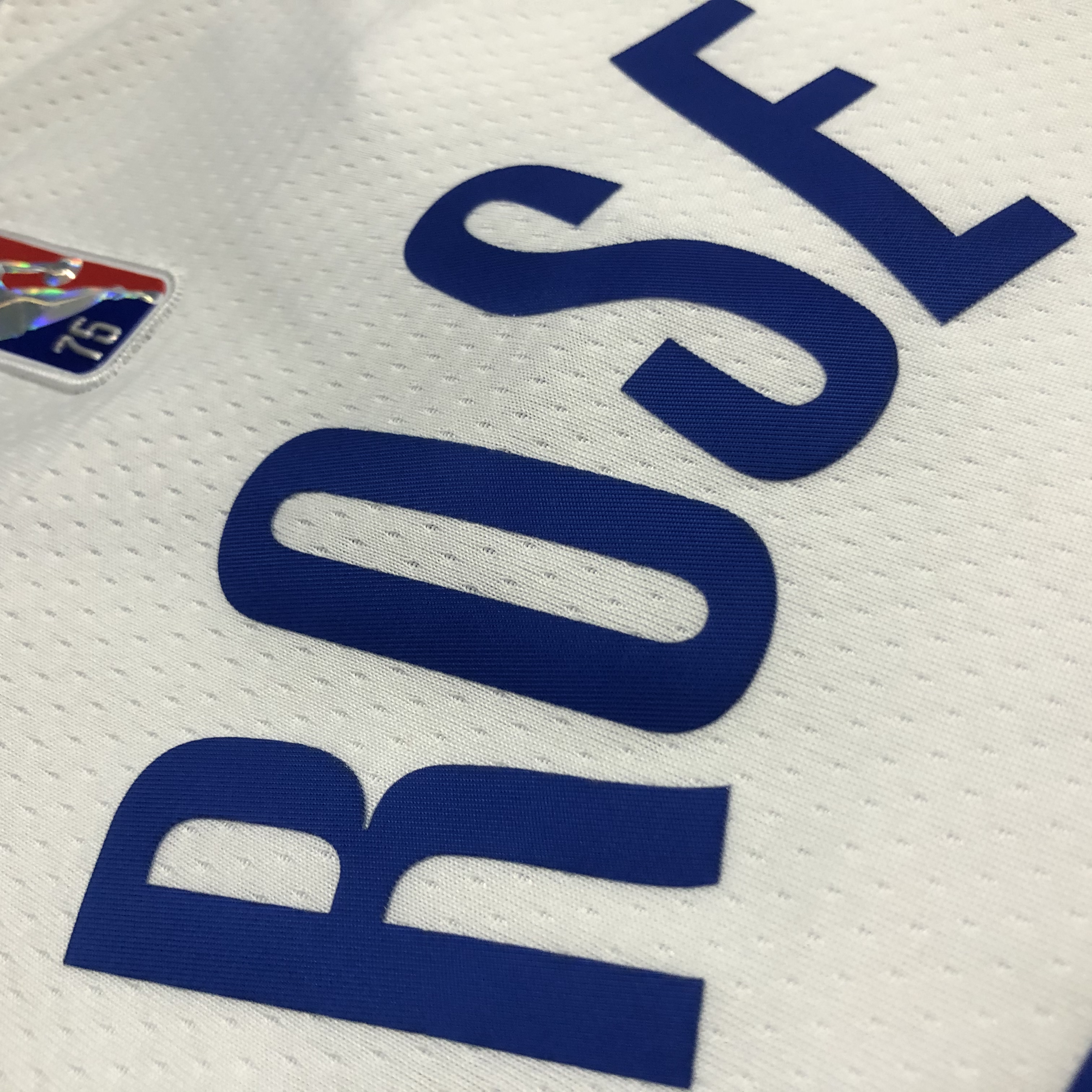 NBA 75th Anniversary Detroit Pistons White #25 ROSE Jersey High Quality Name and Number Print - leoleo123123