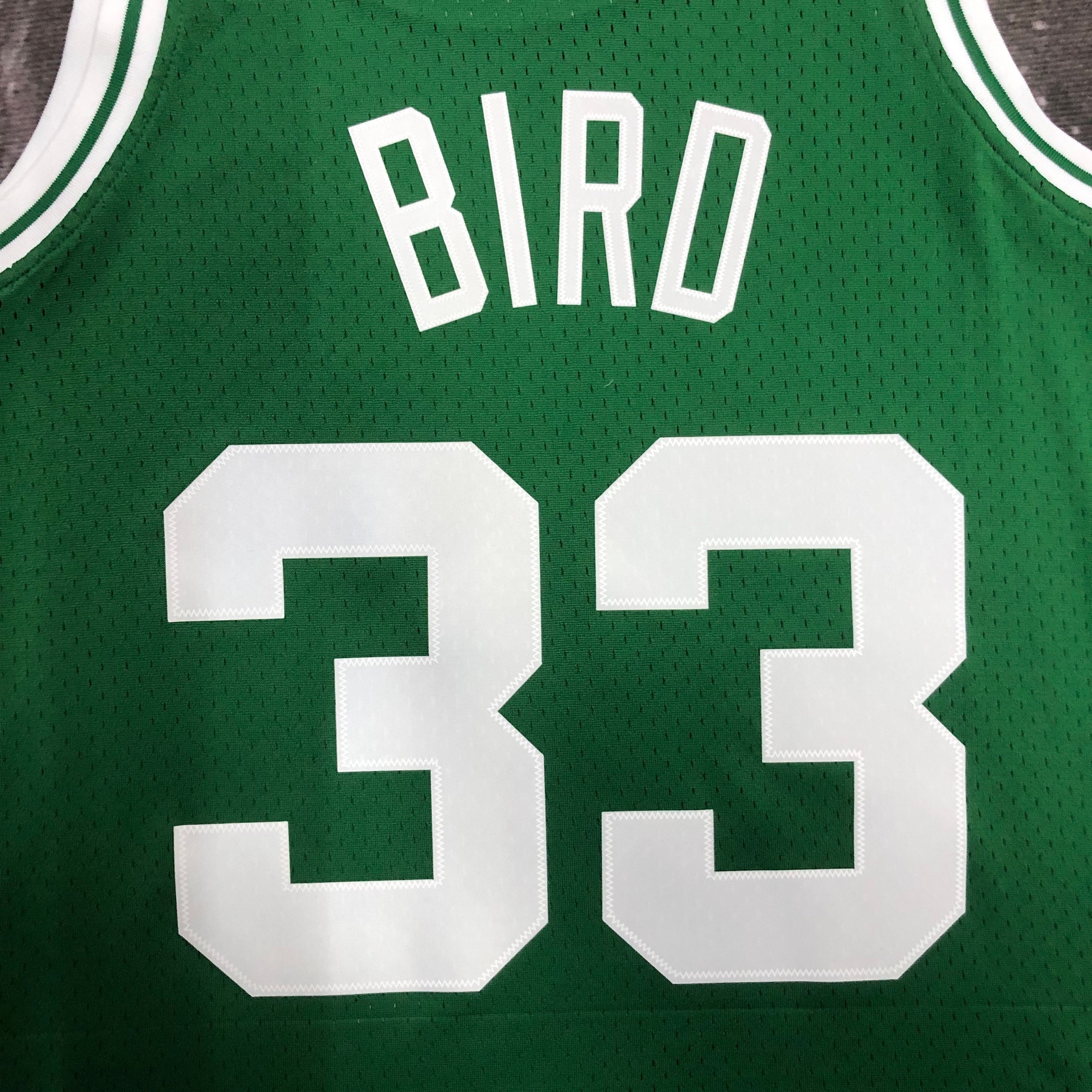 NBA Men Season 85-86 Boston Celtics Retro Green #33 BIRD Jersey High Quality Name and Number Print - leoleo123123