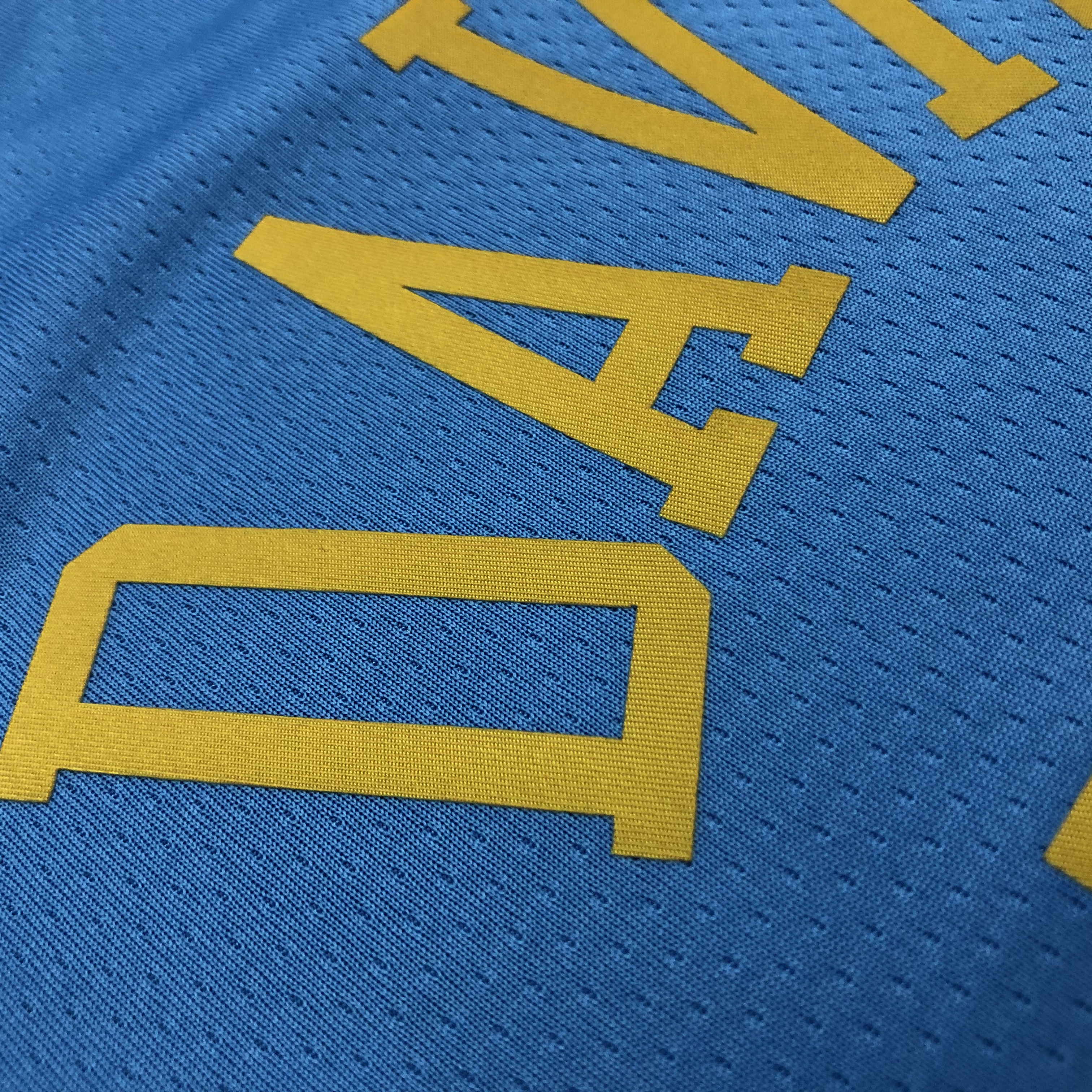 NBA Season 2021 Los Angeles Lakers Minneapolis Blue #3 DAVIS Round Neck Jersey High Quality Name and Number Print - leoleo123123