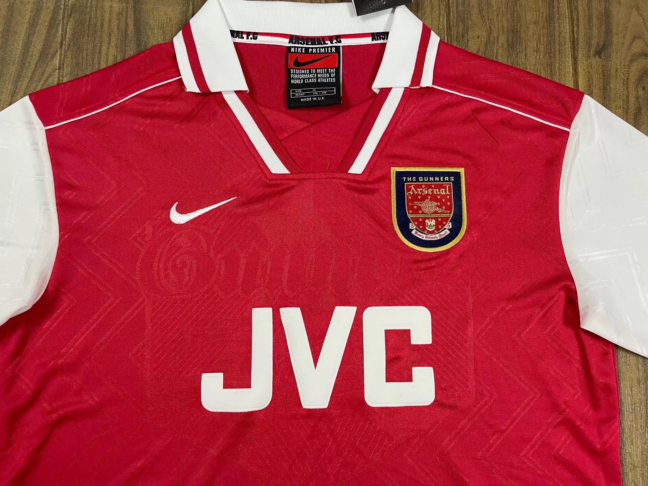 96/97 Arsenal Home Retro Jersey - leoleo123123