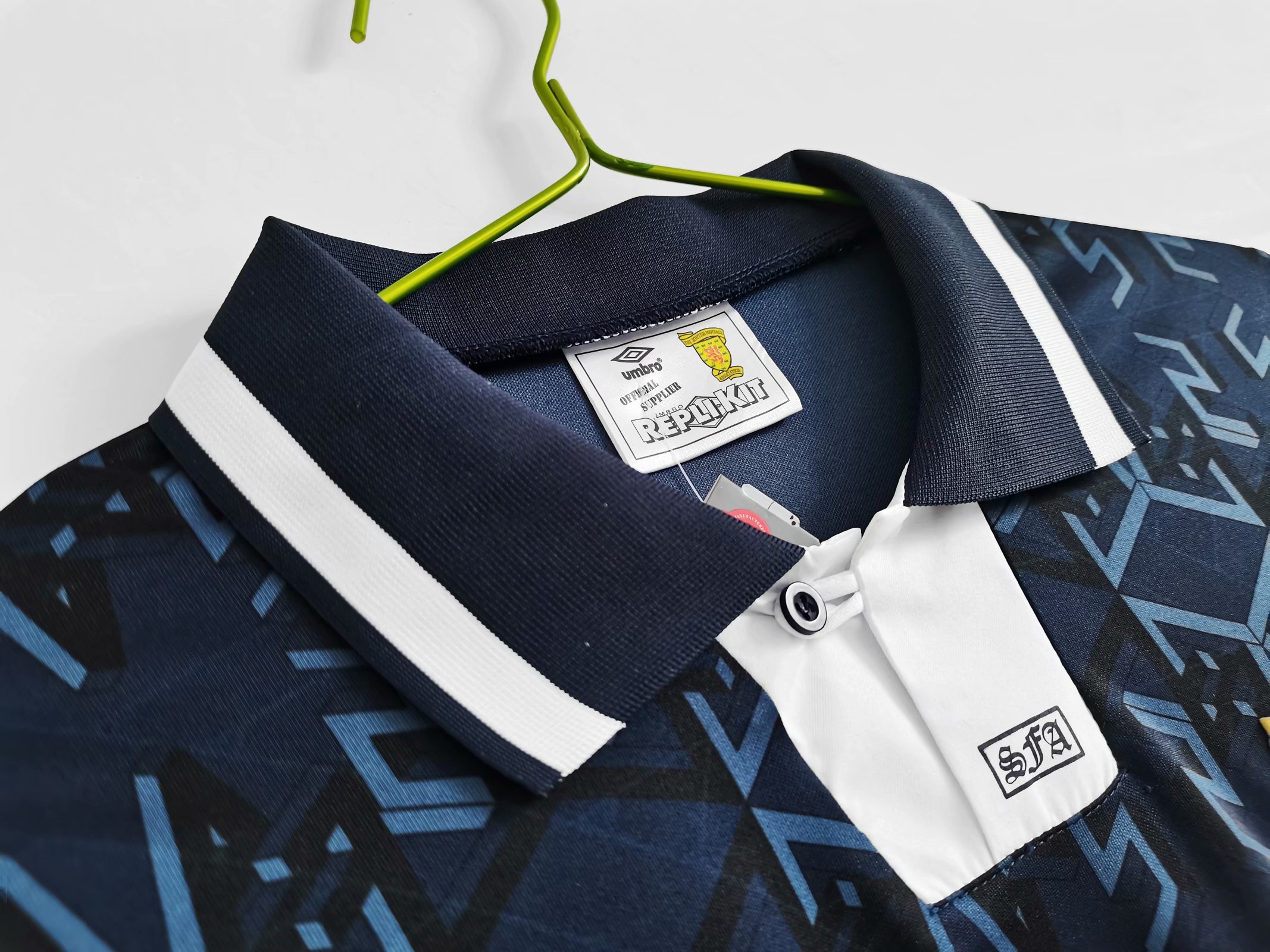 92/93 Scotland Home Retro Jersey - leoleo123123
