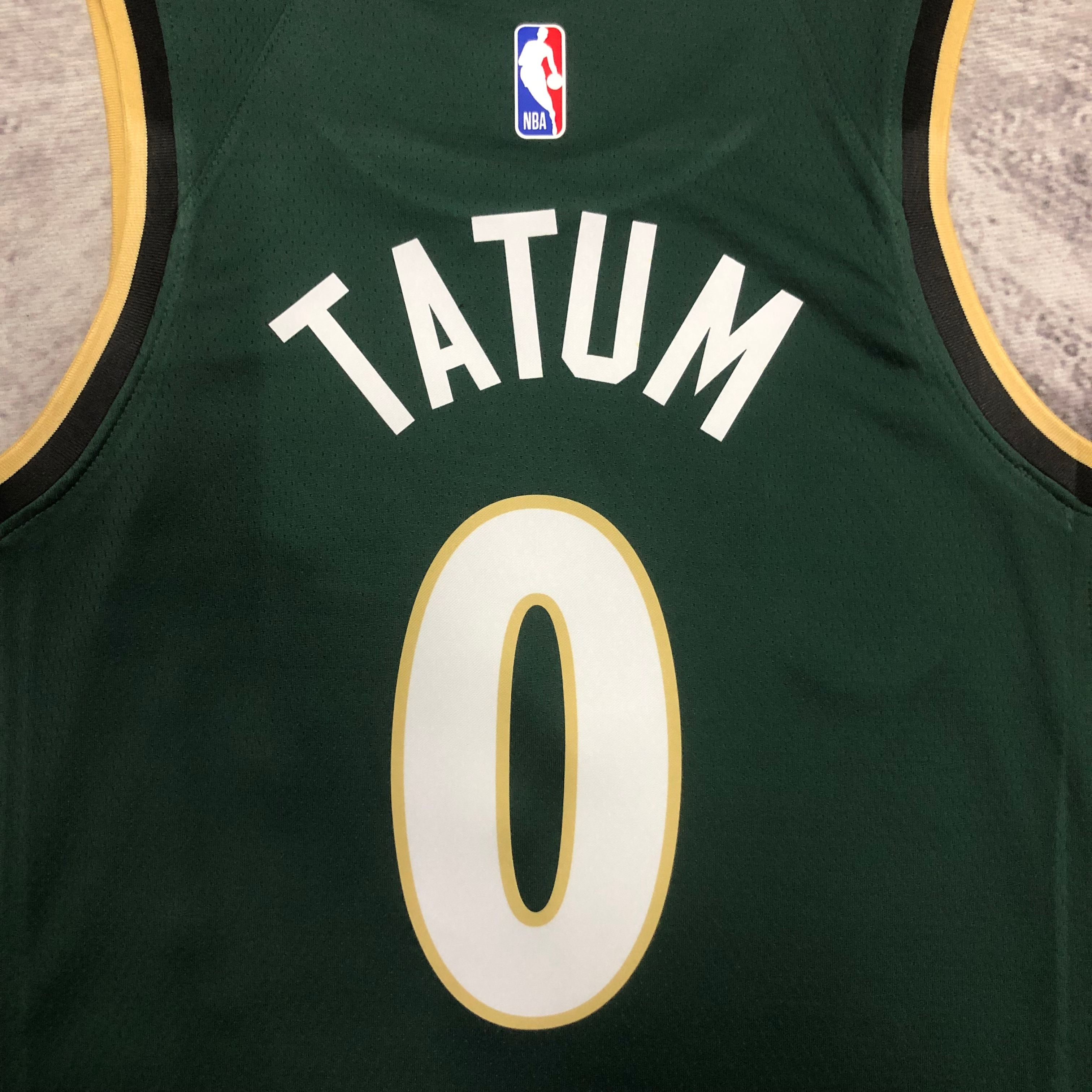 NBA Men Season 2023 Boston Celtics Dark Green City Version #0 TATUM Jersey High Quality Name and Number Print - leoleo123123