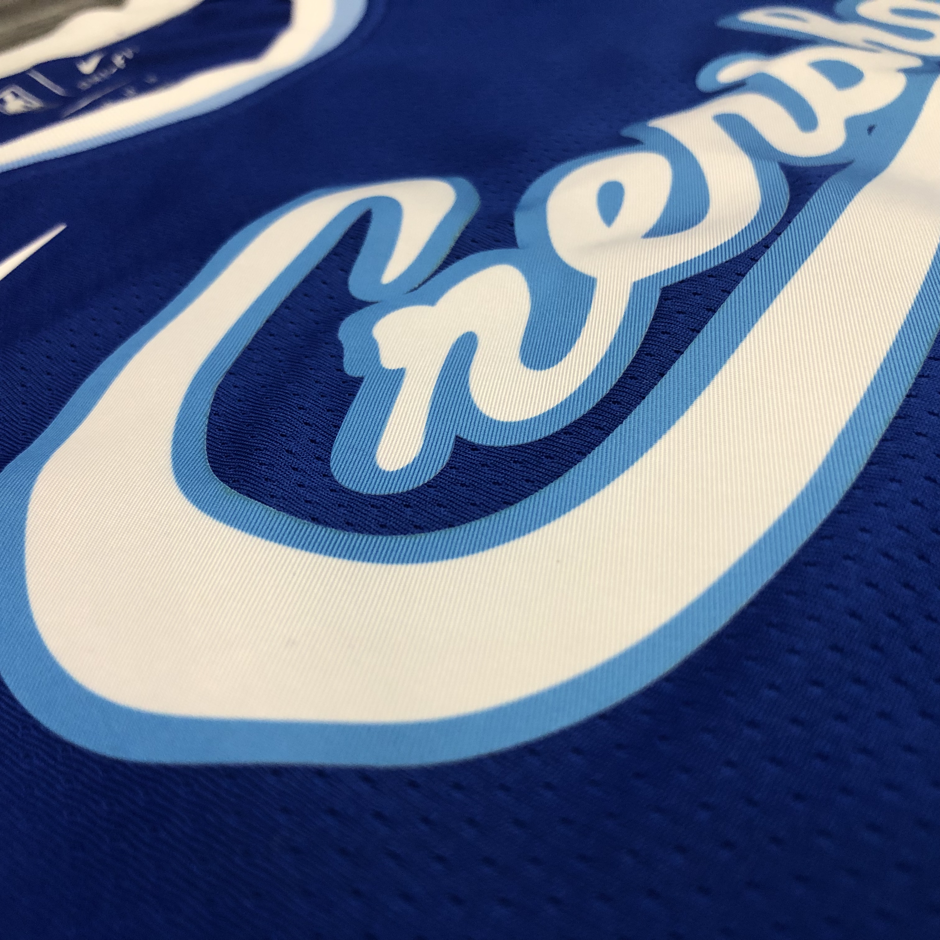 NBA Men Los Angeles Lakers Retro in Latin with Crenshaw #3 DAVIS Blue Round Neck Jersey High Quality Name and Number Print - leoleo123123
