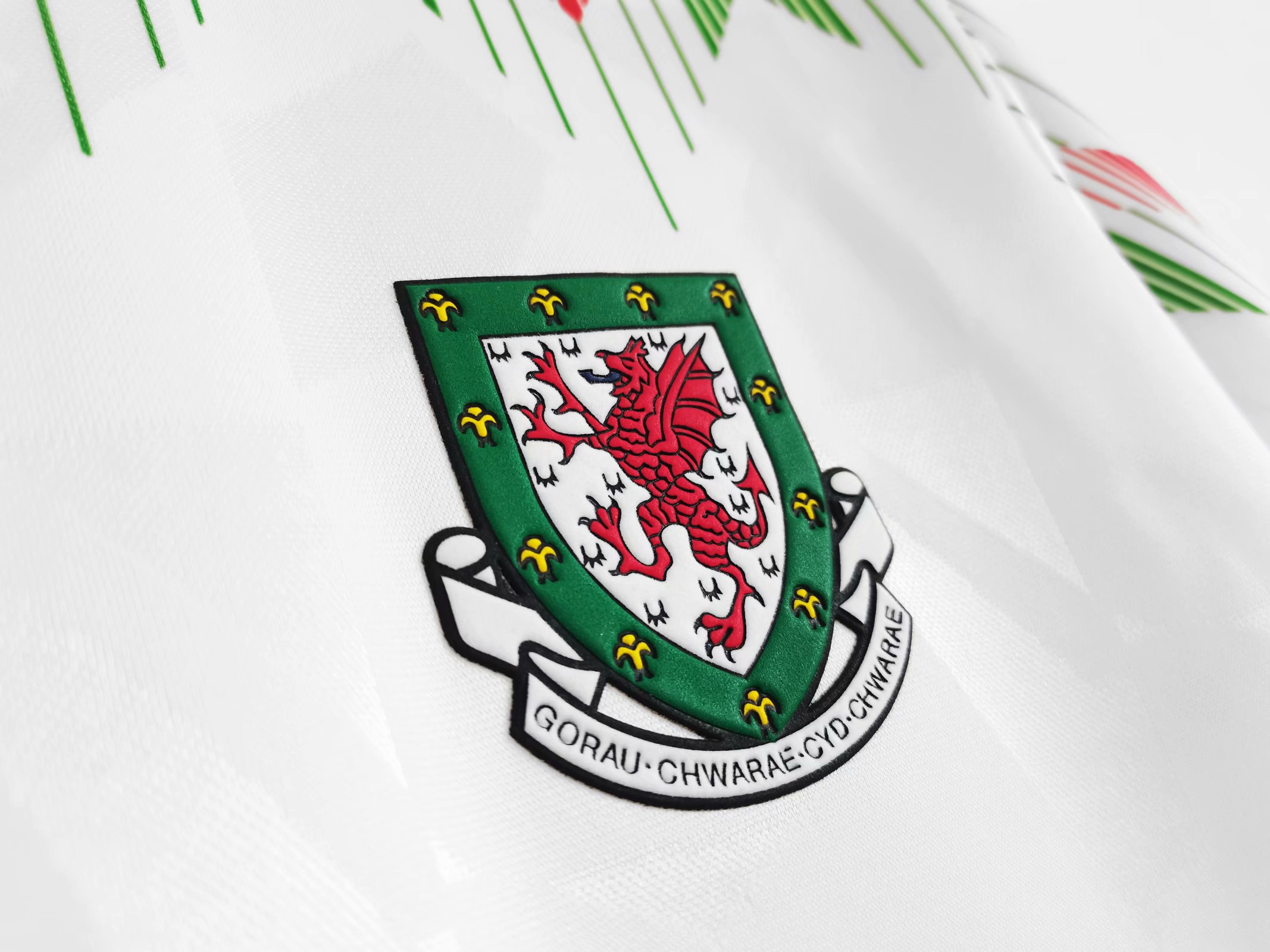 90/92 Welsh Away Retro Jersey Fans Version - leoleo123123