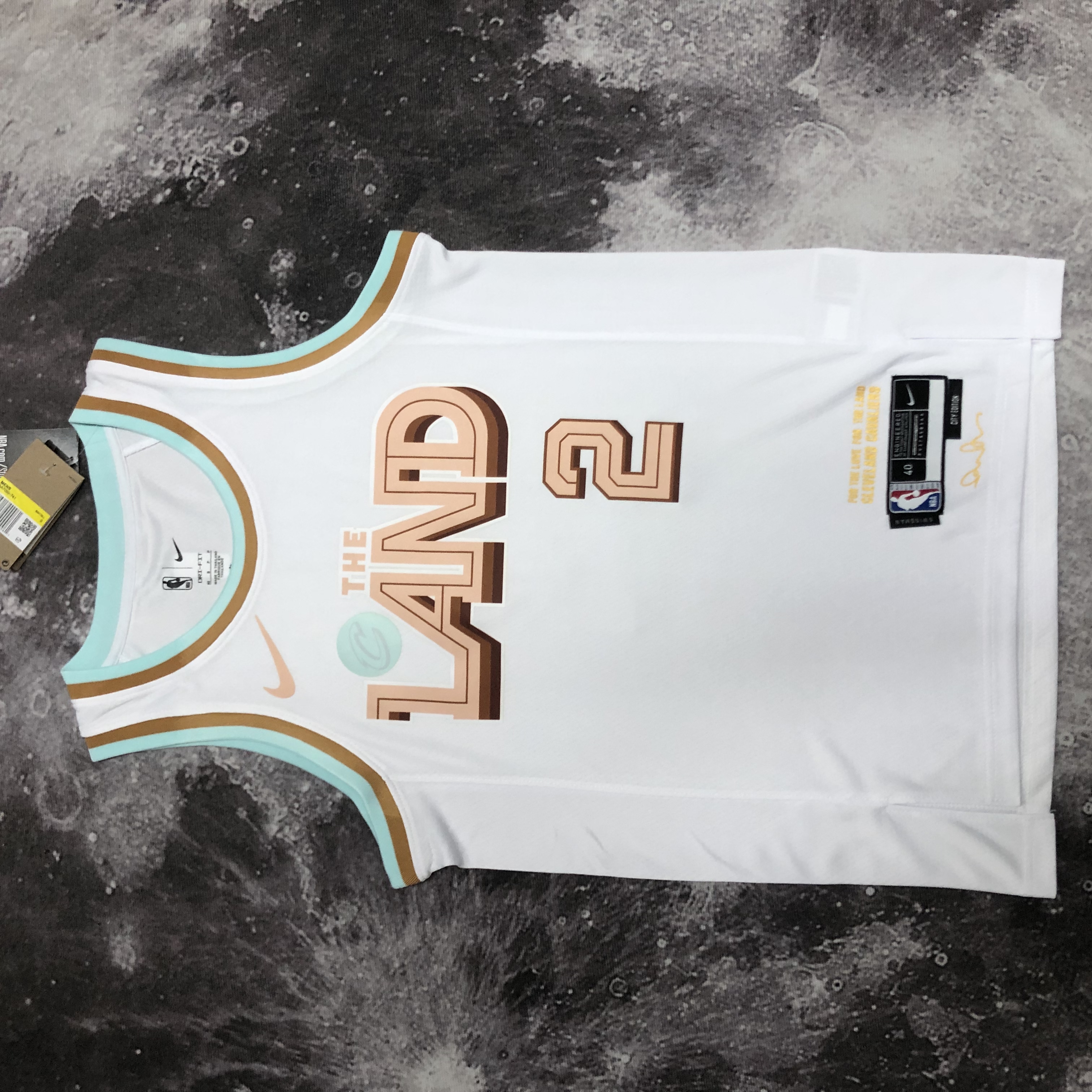 NBA Season 2023 Men Cleveland Cavaliers White #2 IRVING Jersey High Quality Name and Number Print - leoleo123123