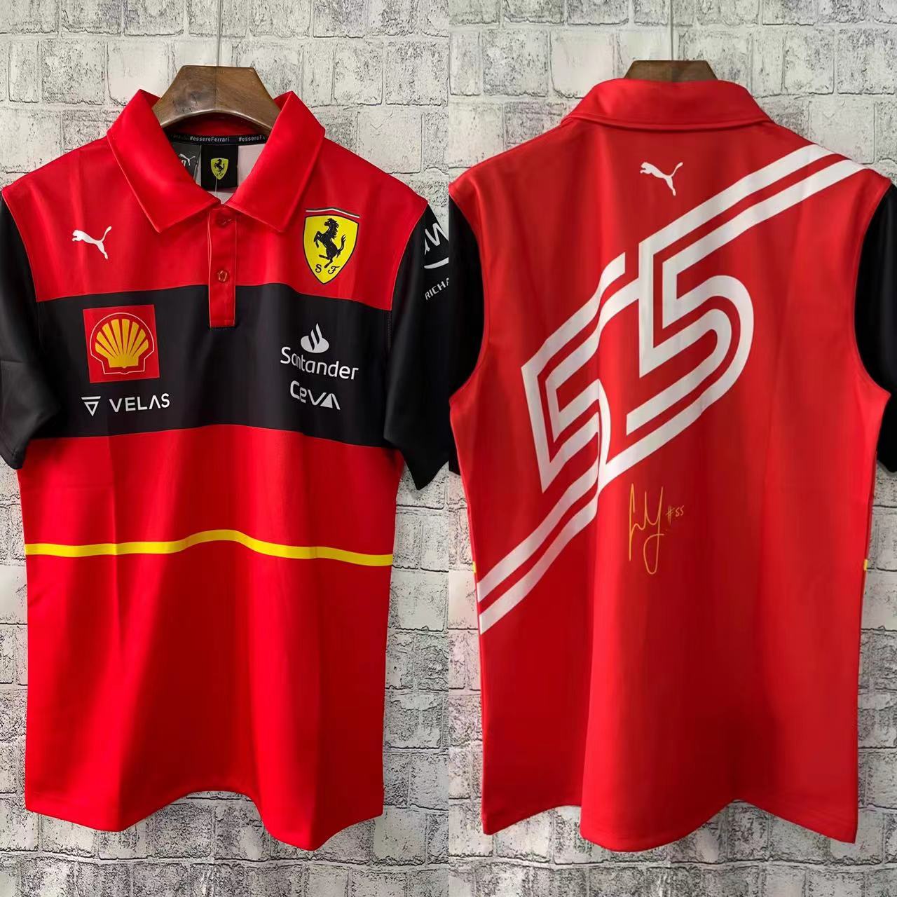 2023 Ferrari F1 Team POLO T-Shirt - leoleo123123