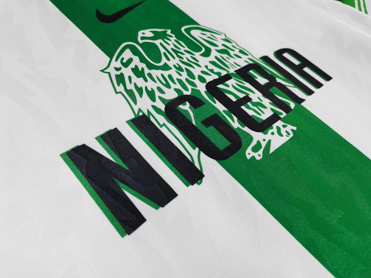 96/98 Nigeria Away Retro Jersey Fans Version - leoleo123123