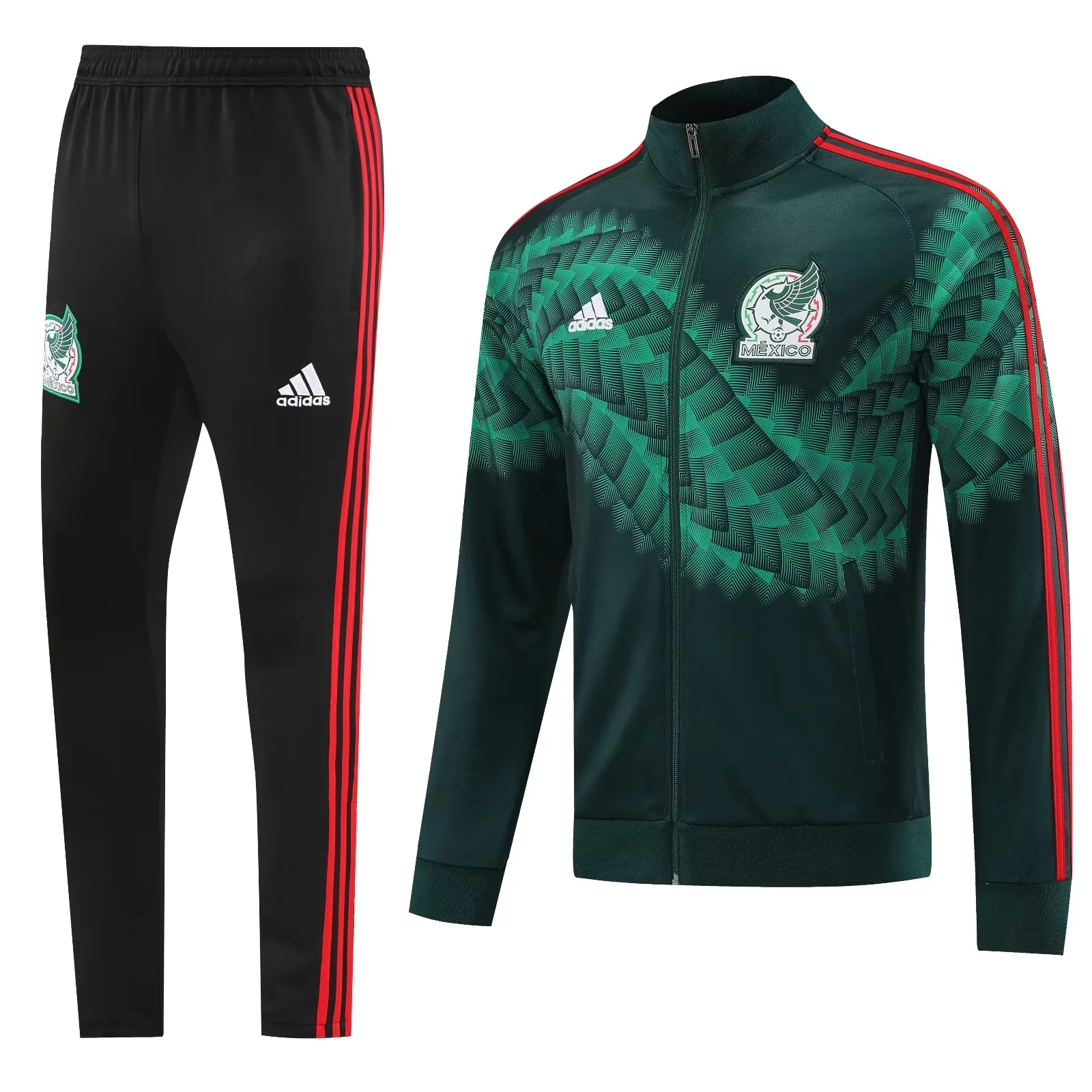 22-23 Mexico Green Jacket Special Version Tracksuit Thai Quality - leoleo123123
