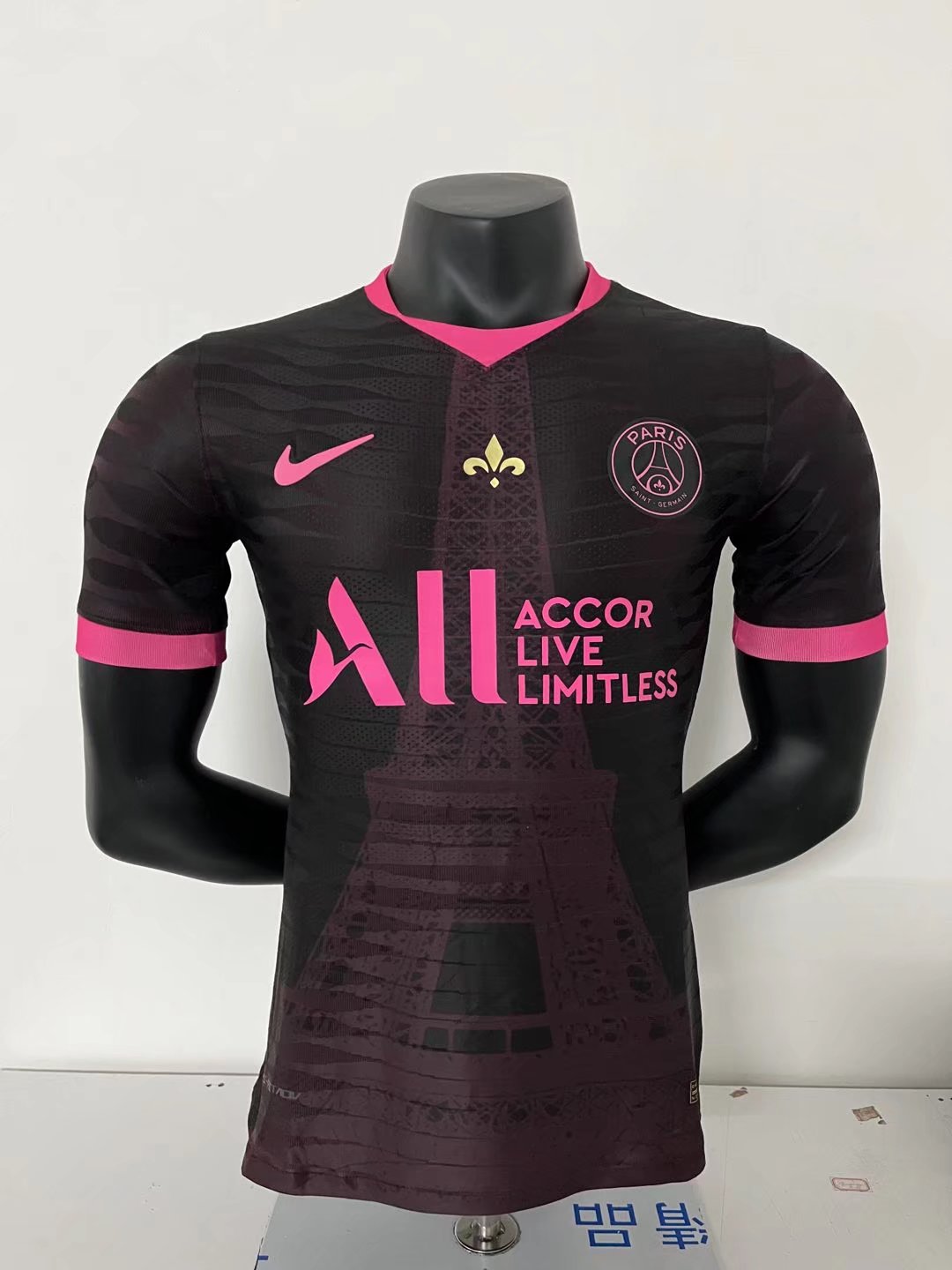22/23 PSG Jordan Black Jersey Player Version - leoleo123123