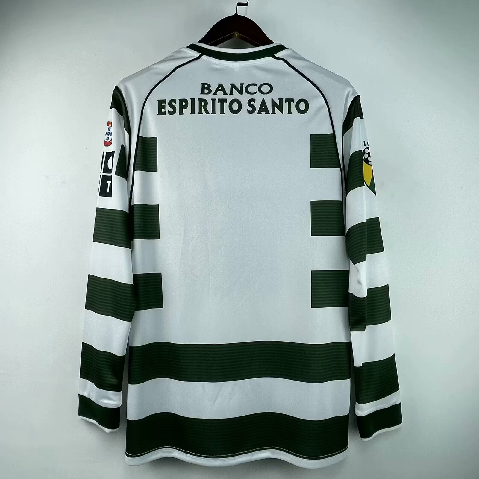 01/03 Sporting Lisbon Home Retro Jersey Long Sleeve Thai Quality - leoleo123123