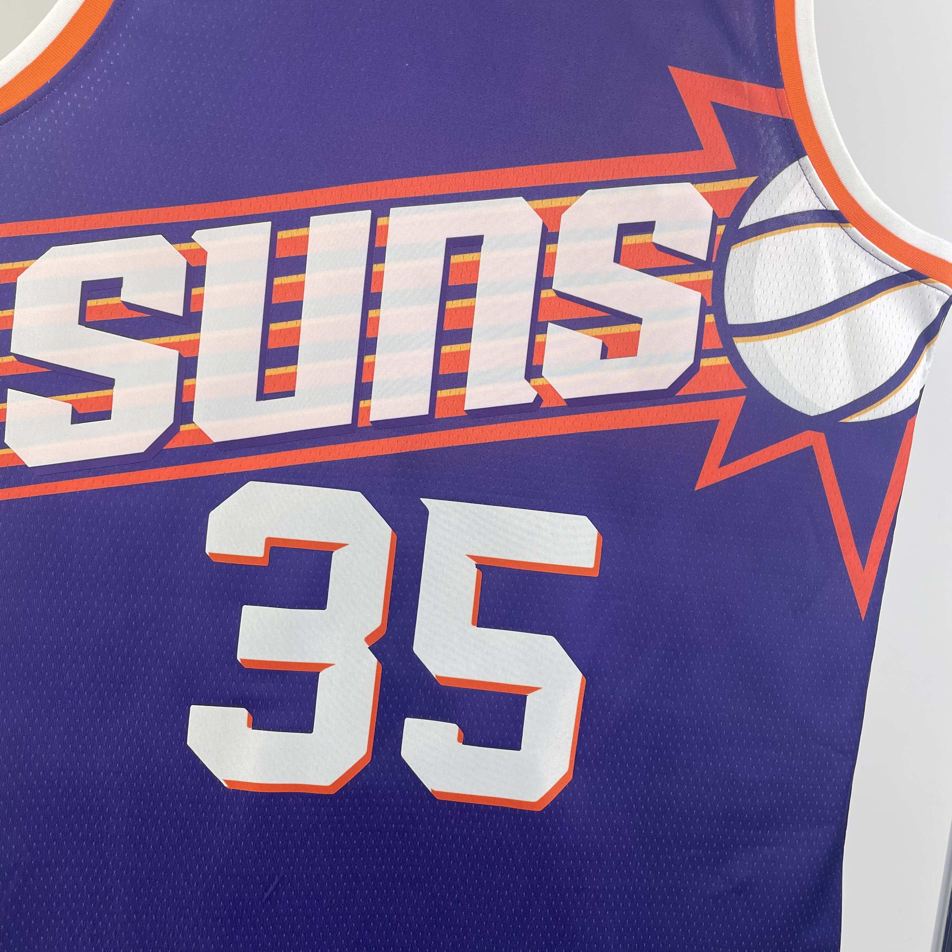 NBA Men 2024 Phoenix Suns Purple #35 DURANT Jersey High Quality Name and Number Print - leoleo123123