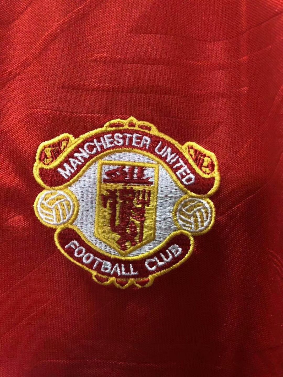 1986 Man United Home Retro Jersey - leoleo123123