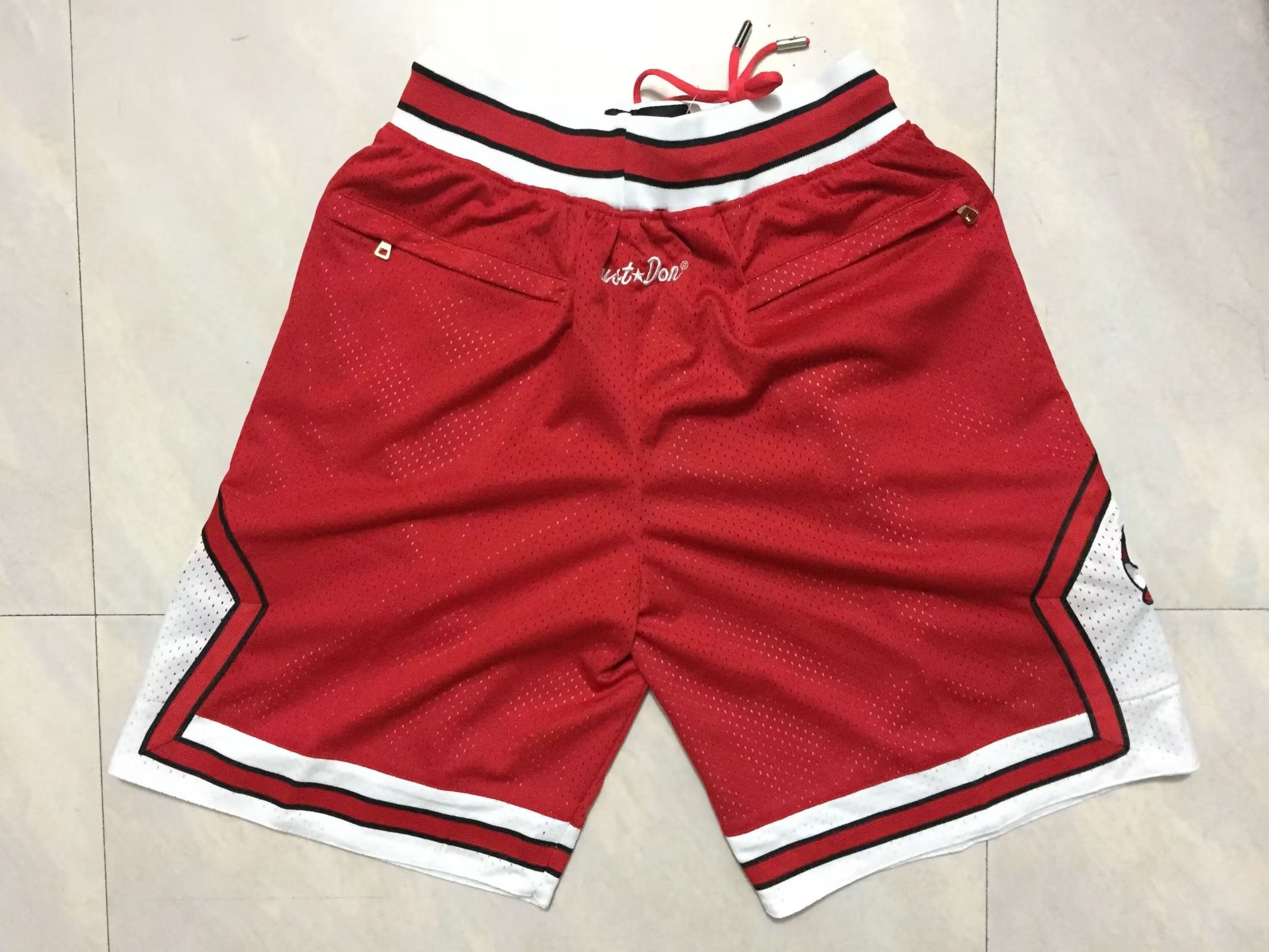NBA Men Chicago Bulls Red Pant Short High Quality - leoleo123123