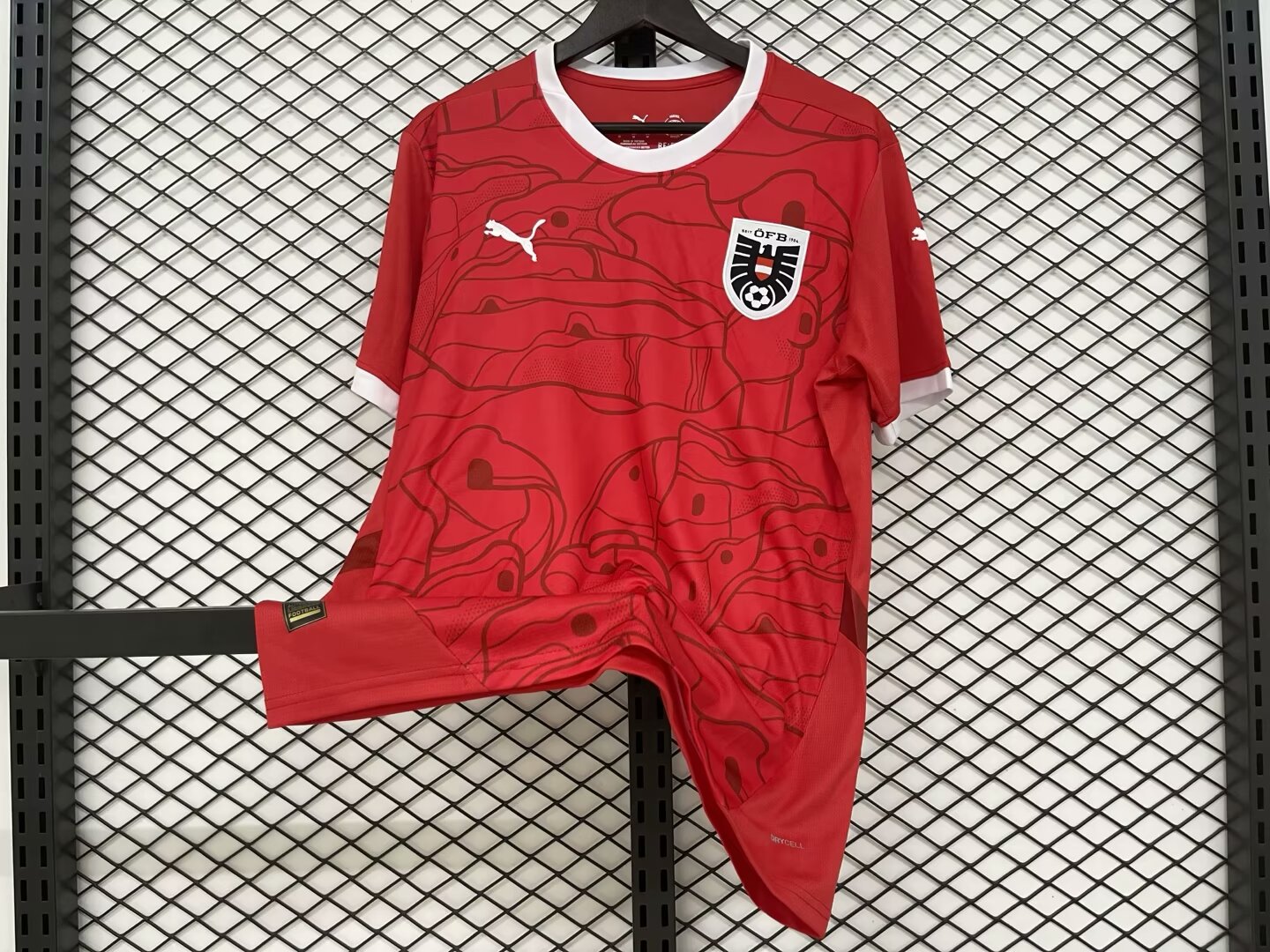 24/25 Austria Home Soccer Jersey Fans Version 1:1 Quality - leoleo123123