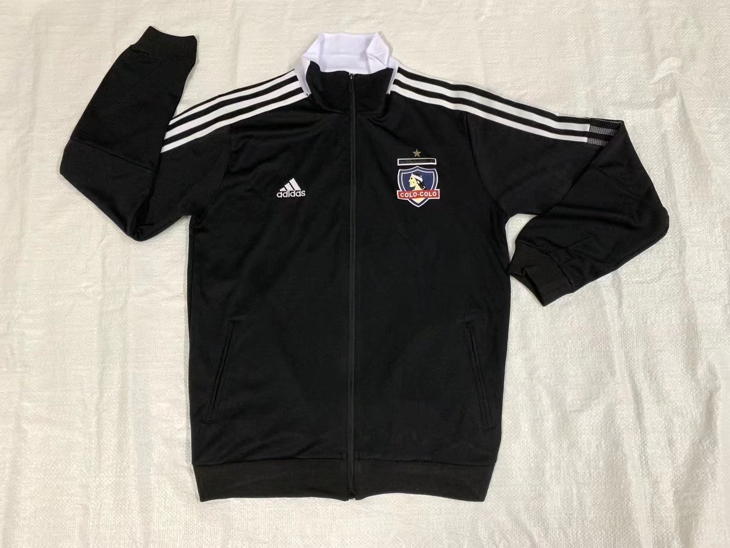 21/22 Colo-Colo Black Jacket Tracksuit Thai Quality - leoleo123123