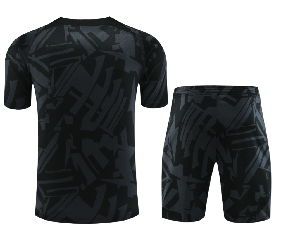 23/24 PSG Black Training Jersey Training Tracksuit - leoleo123123