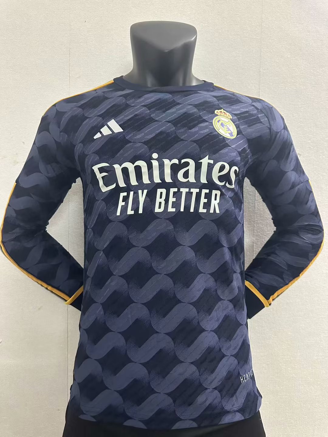 23/24 Real Madrid Away Long Sleeve Jersey Player Version 1:1 Quality - leoleo123123
