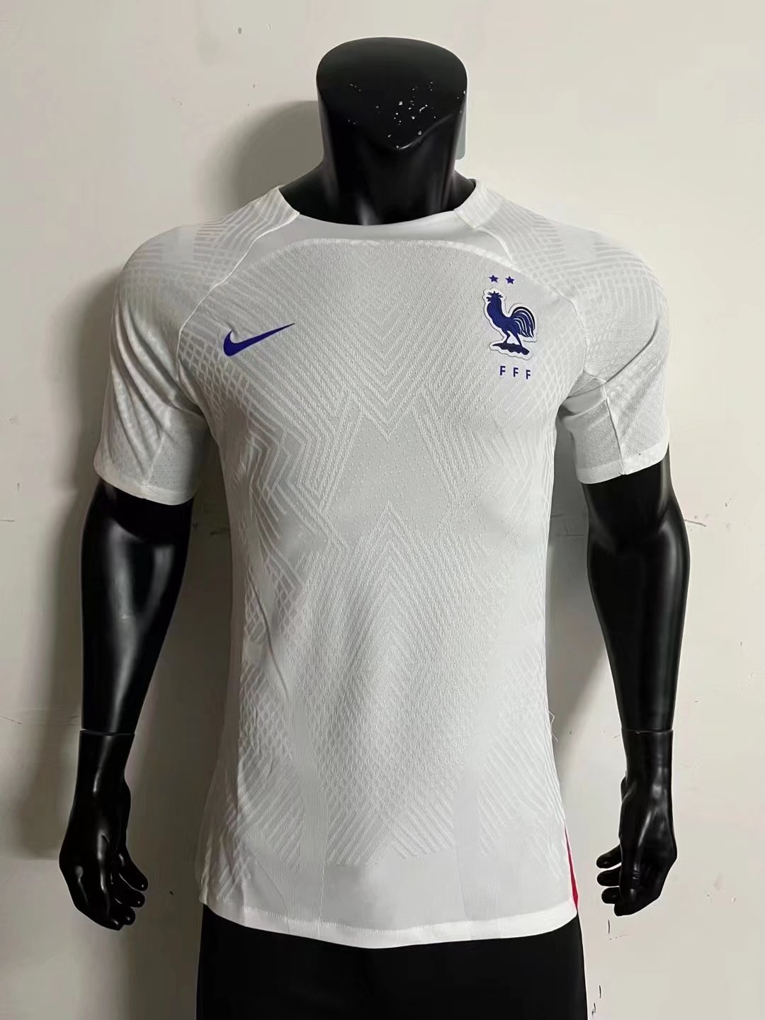 22/23 France White Soccer Jersey Player Version 1:1 Quality - leoleo123123