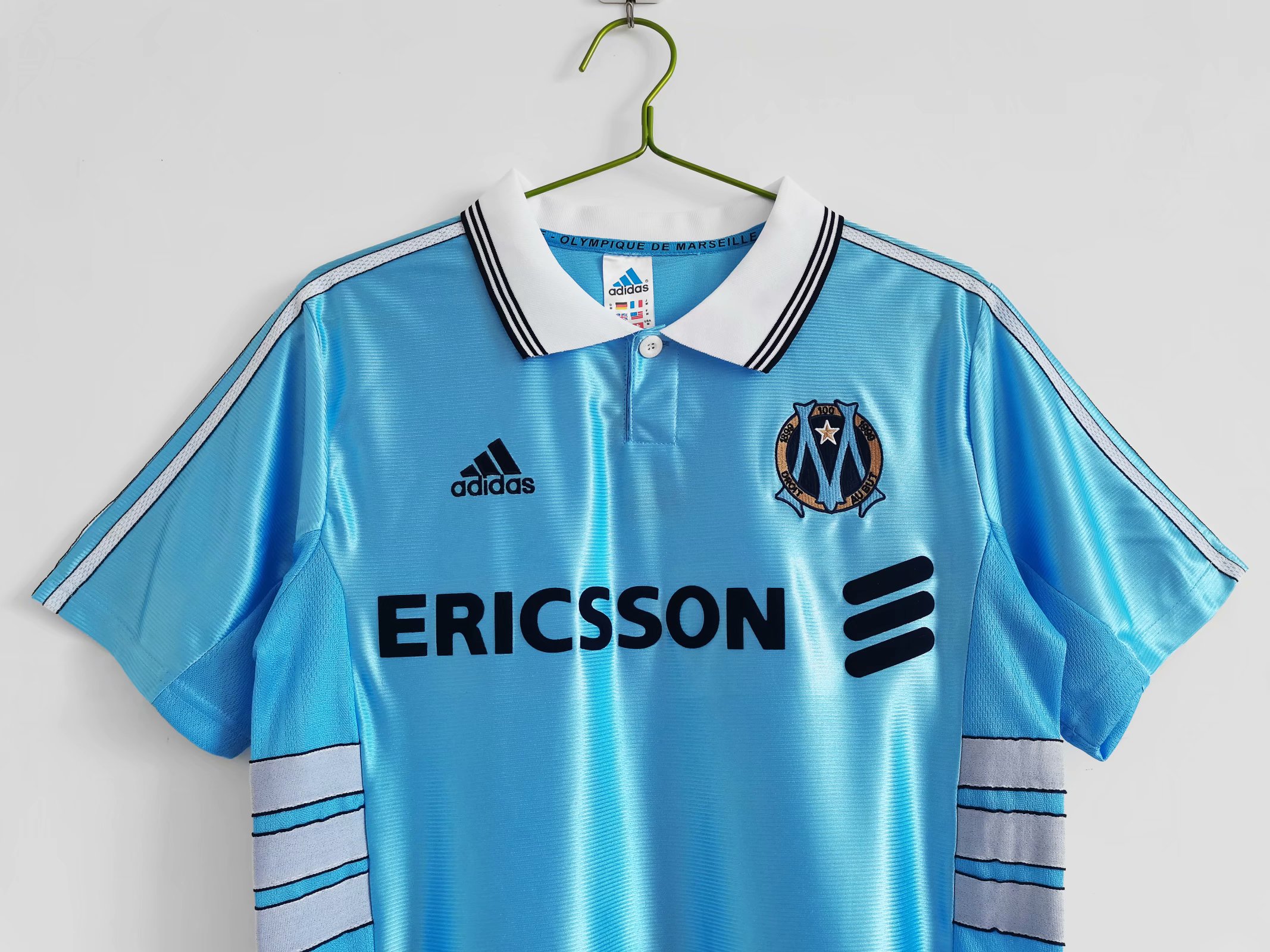 98/99 Marseille Away Retro Jersey - leoleo123123
