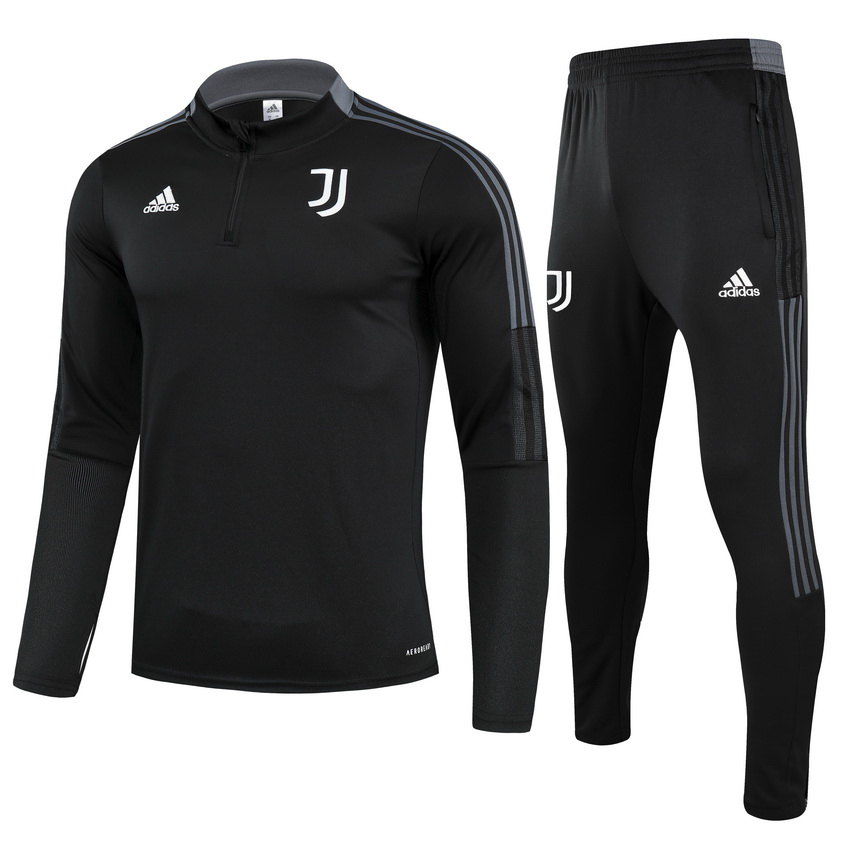 21/22 Juventus Kids Sweater Black Tracksuit Thai Quality - leoleo123123