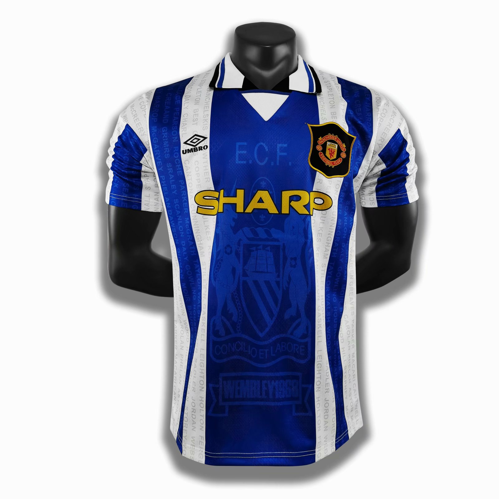 94-96 Man United Away Retro Jersye - leoleo123123