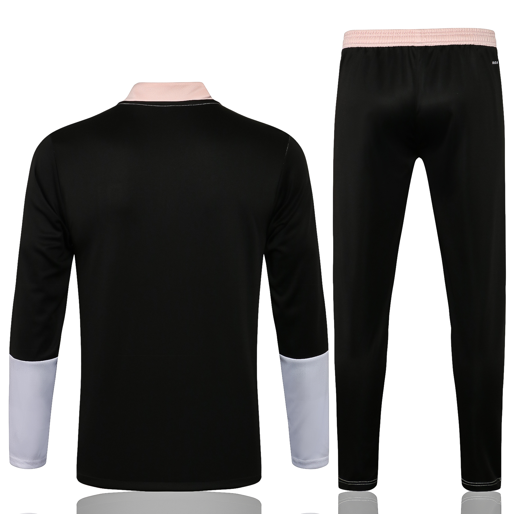 21-22 Juventus White and Black Sweater Tracksuit Thai Quality - leoleo123123